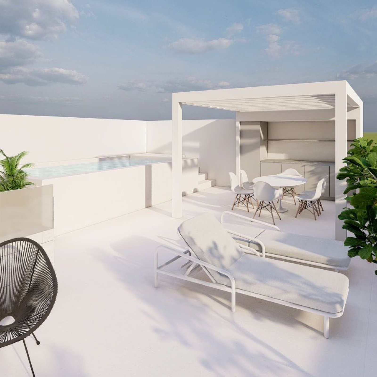 Exclusieve nieuwbouwwoningen met privézwembad in Pilar de la Horadada-15