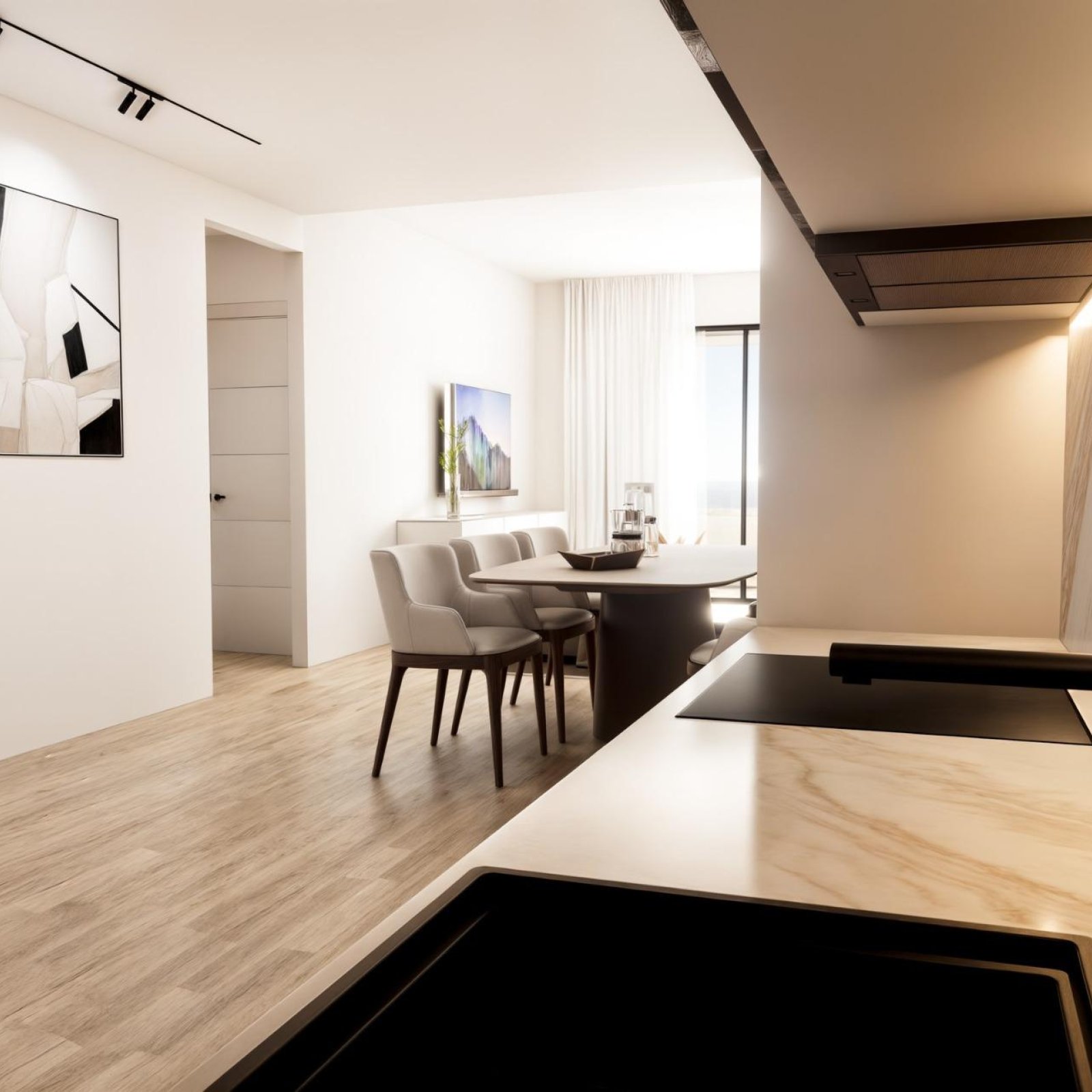 Exclusieve nieuwbouwwoningen met uitzicht op zee in Finestrat, Alicante-18