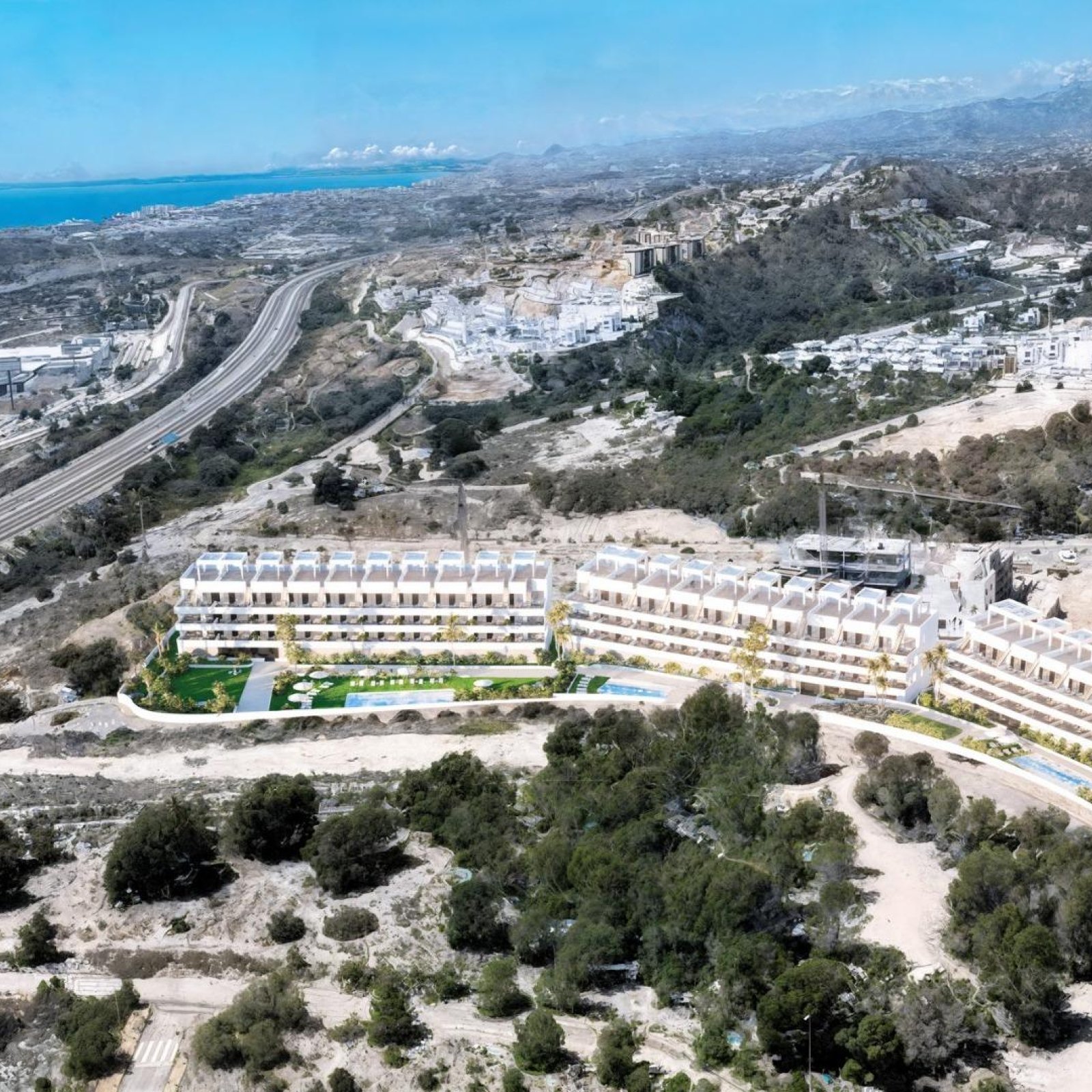 Exclusieve nieuwbouwwoningen met uitzicht op zee in Finestrat, Alicante-25