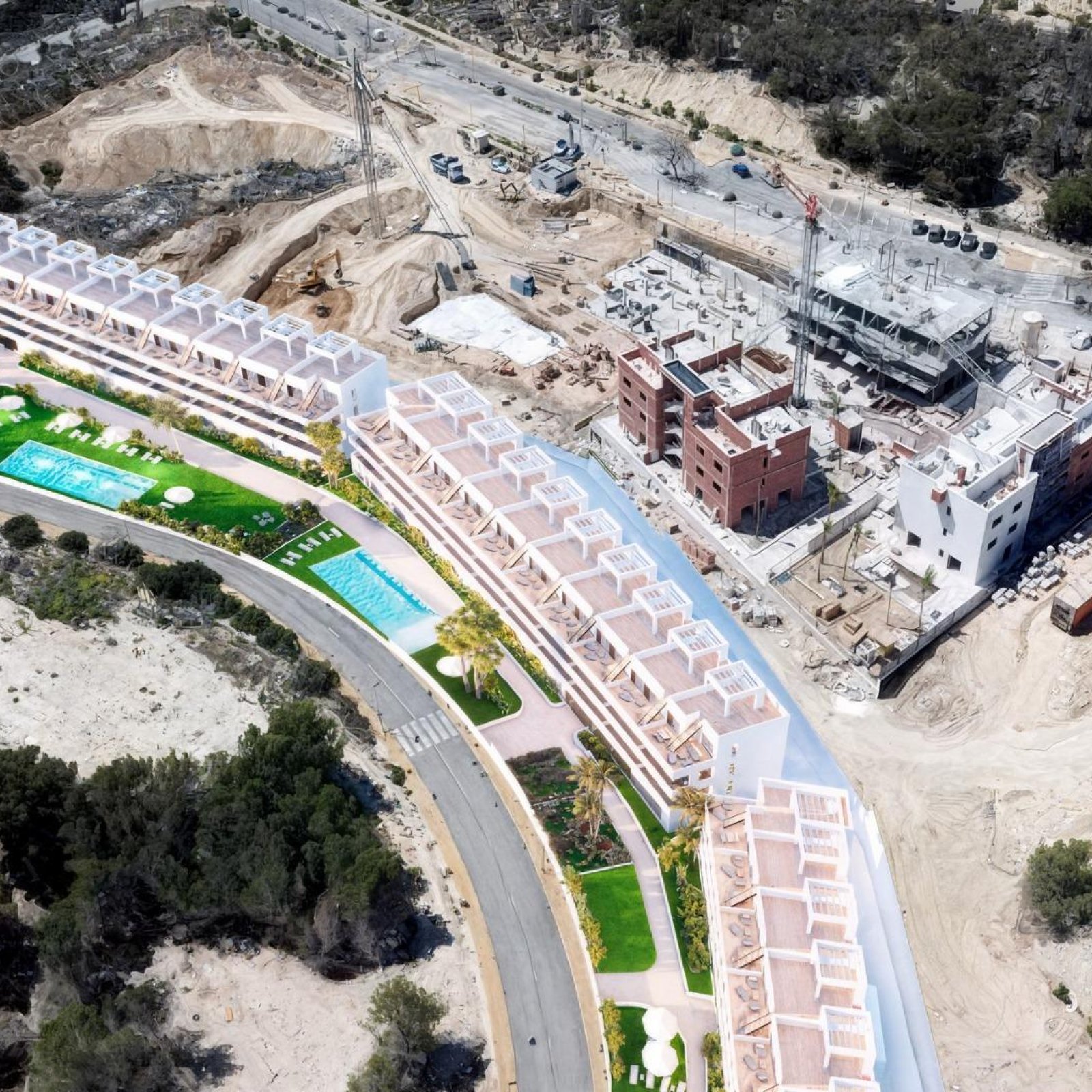 Exclusieve nieuwbouwwoningen met uitzicht op zee in Finestrat, Alicante-26