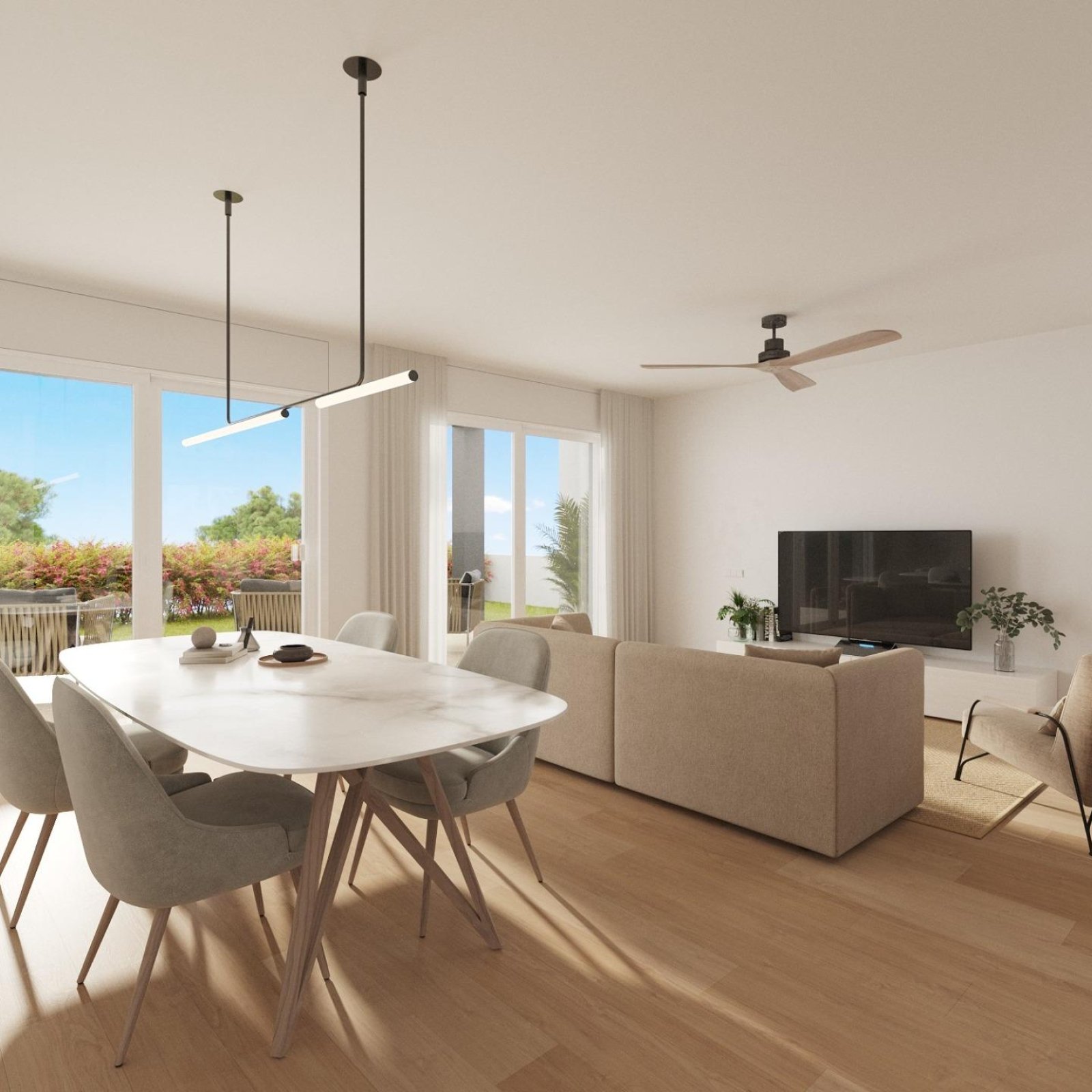 Moderne herenhuizen met 3 slaapkamers te koop in Balcon de Finestrat Costa Blanca-7