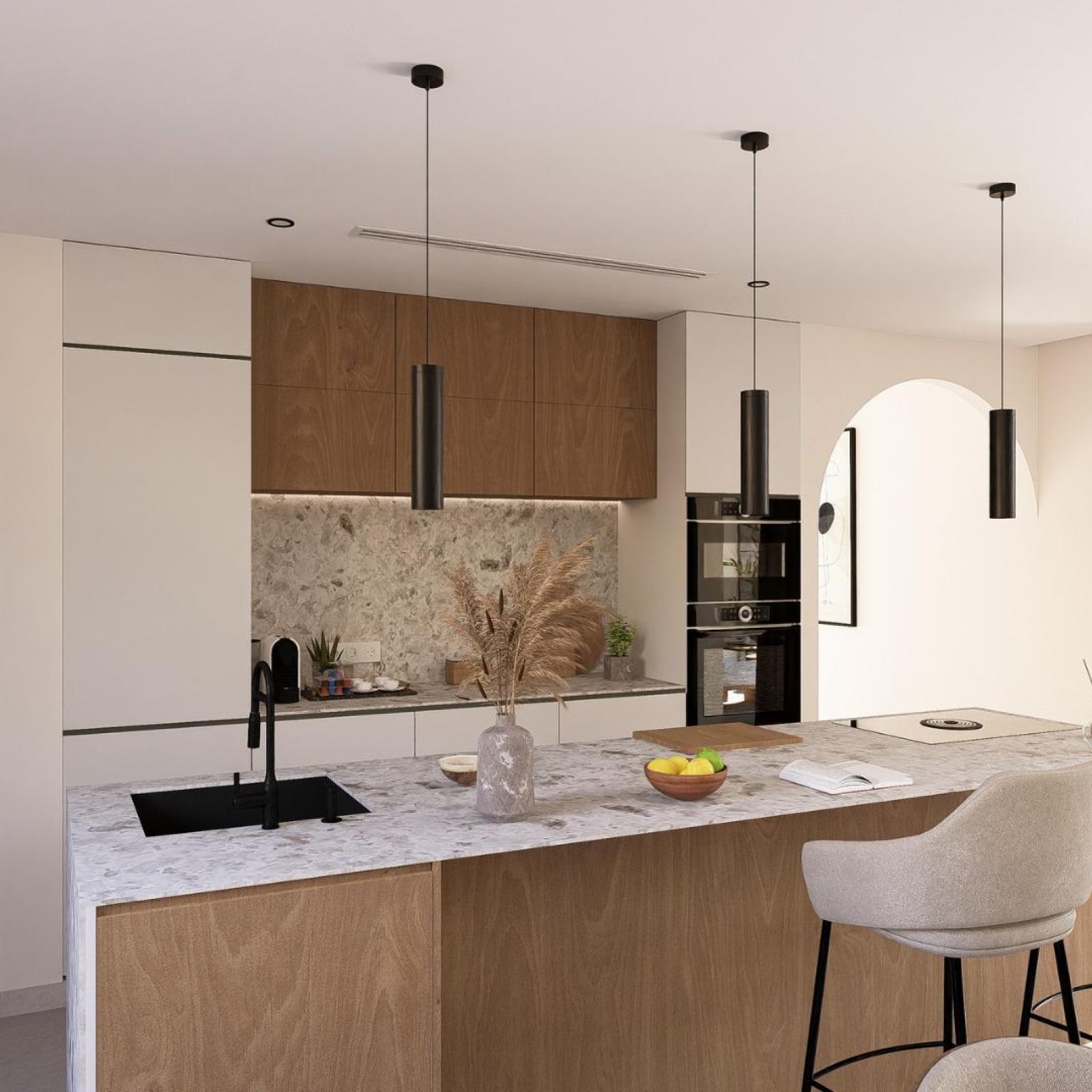 Moderne gelijkvloerse villa's in Altaona Golf Resort Murcia-6