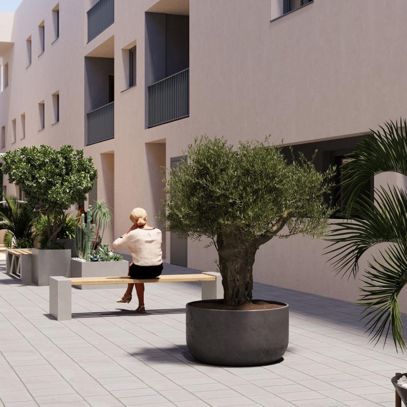 Moderne nieuwbouwappartementen in het centrum van San Miguel de Salinas-9