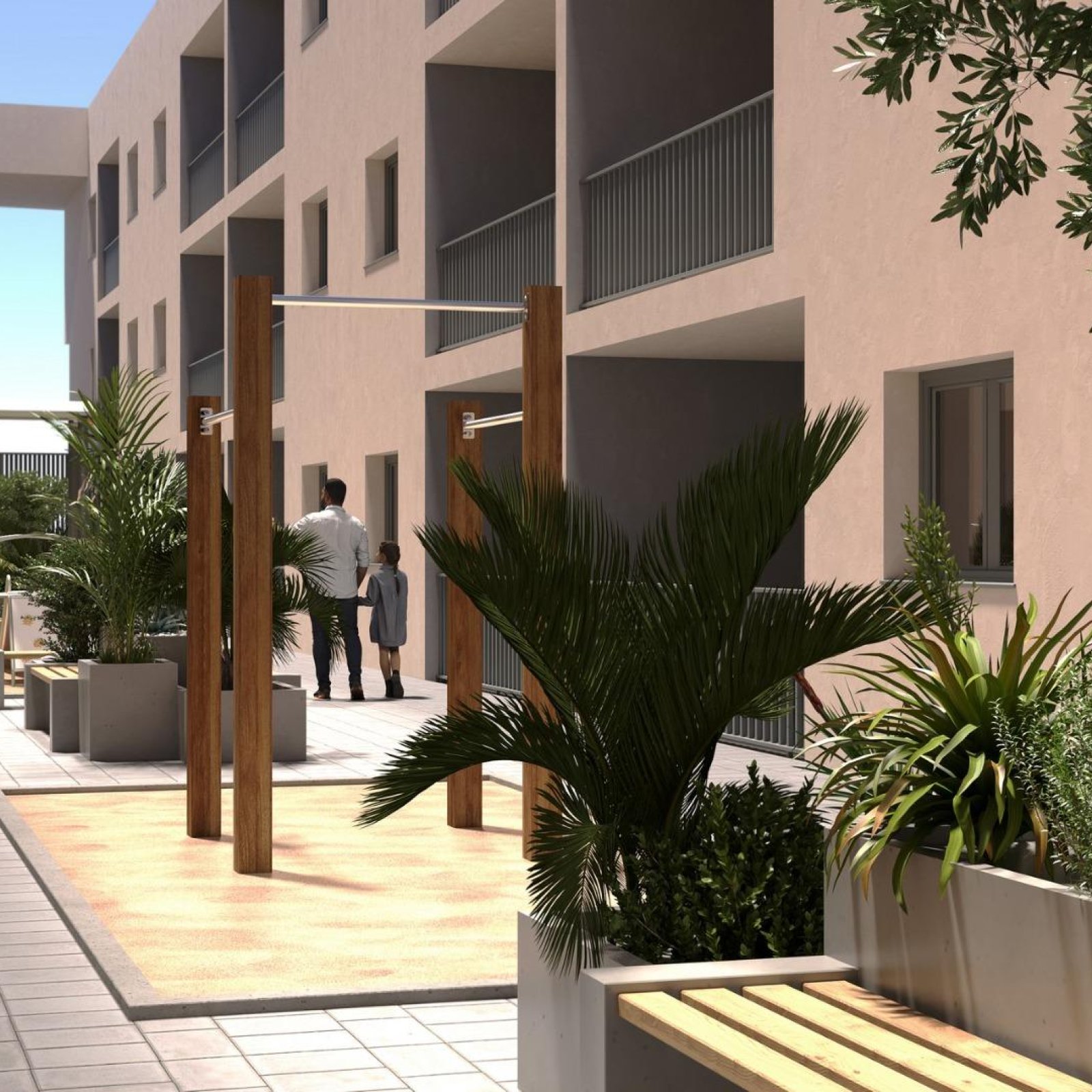 Moderne nieuwbouwappartementen in het centrum van San Miguel de Salinas-11