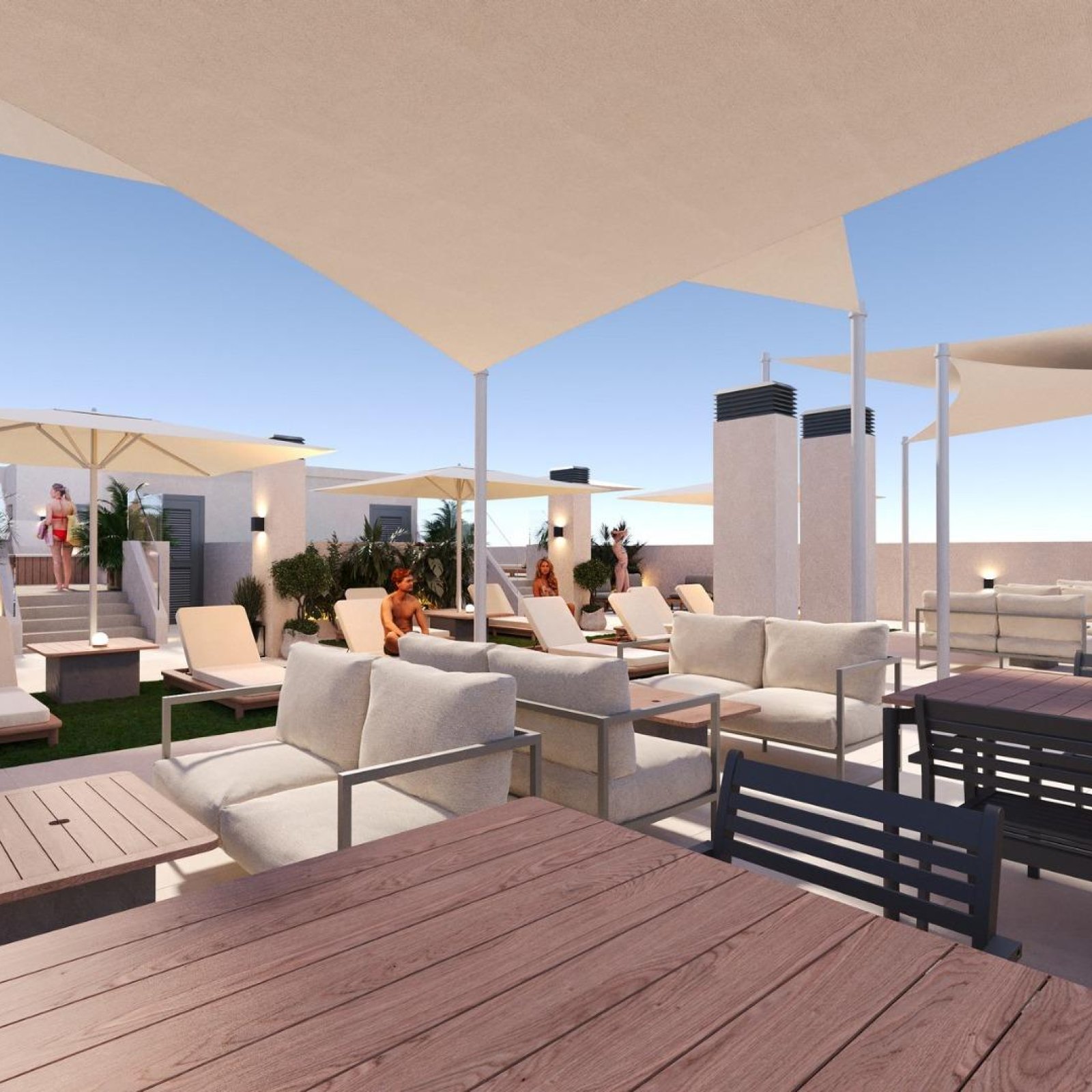 Moderne nieuwbouwappartementen in het centrum van San Miguel de Salinas-29