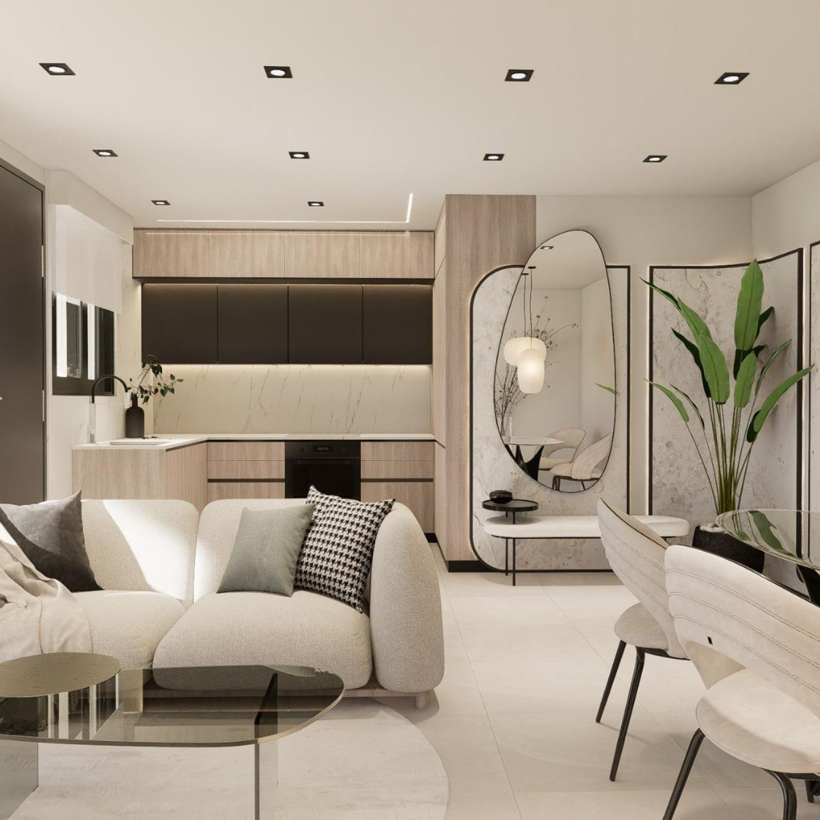 Nieuwbouwwoningen met tuin of solarium vlakbij het strand in Pilar de la Horadada-8