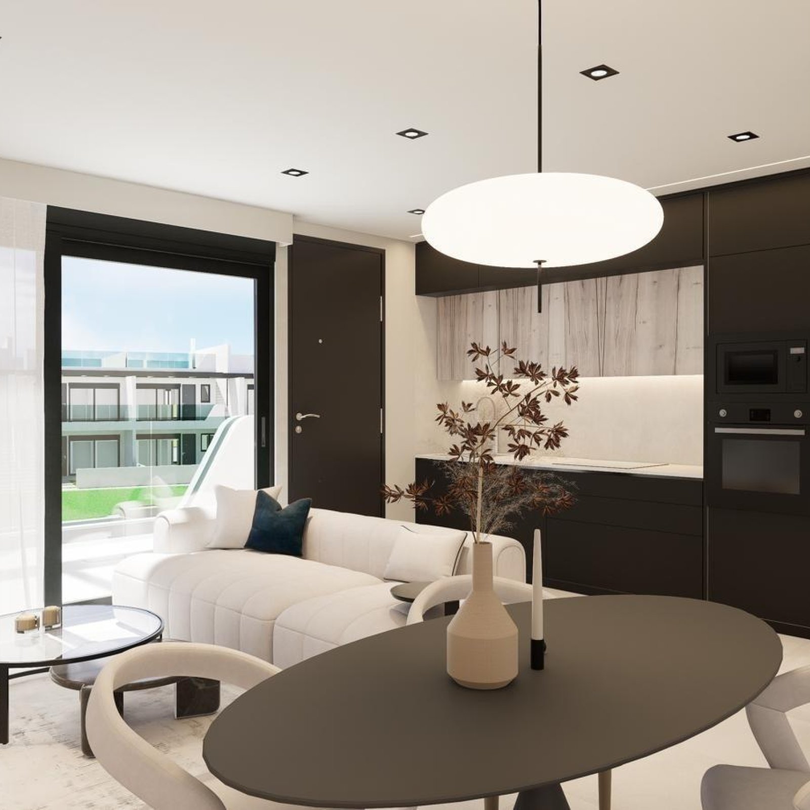 Nieuwbouwwoningen met tuin of solarium vlakbij het strand in Pilar de la Horadada-12