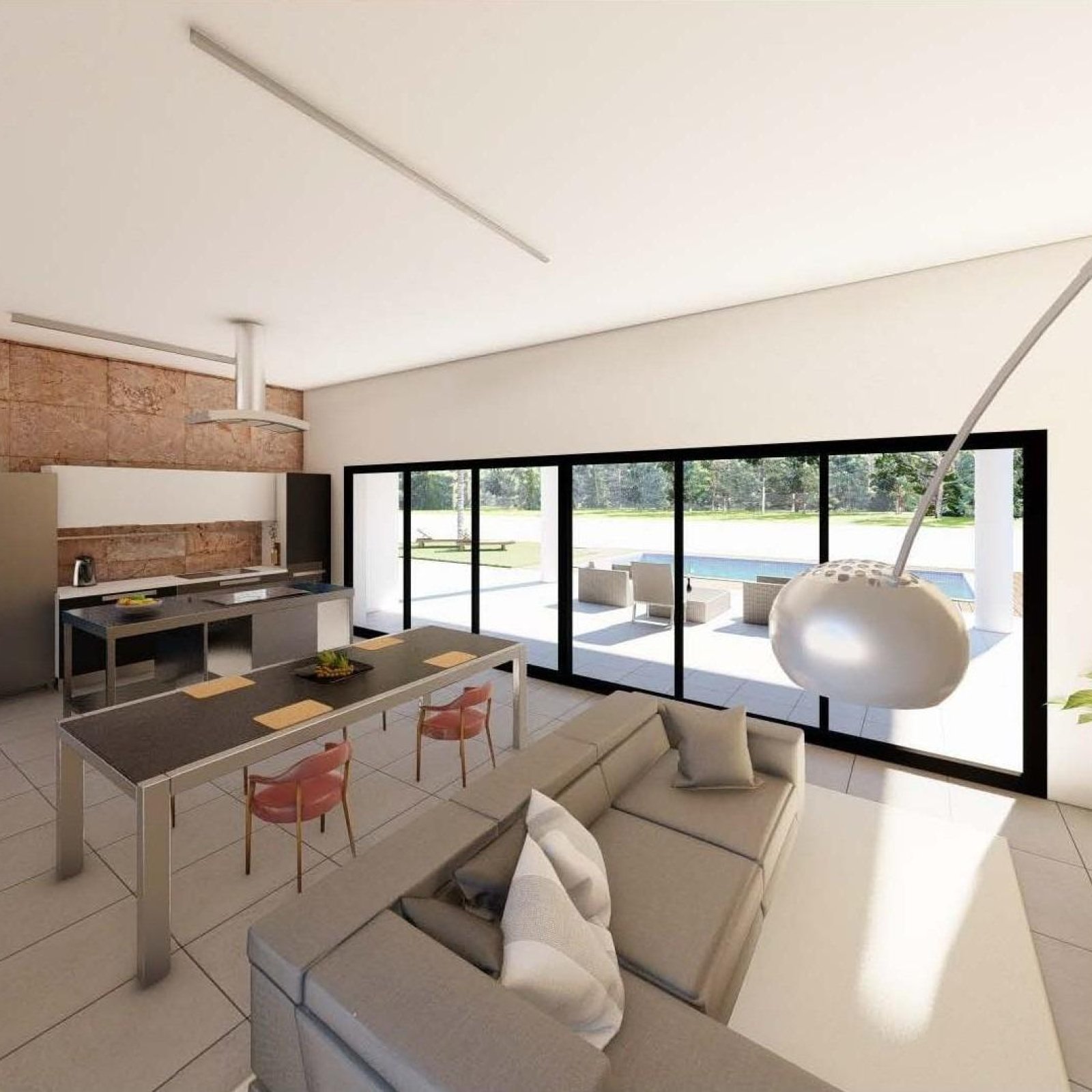 Moderne nieuwbouwwoning op een groot rustiek perceel in de buurt van Pinoso-19