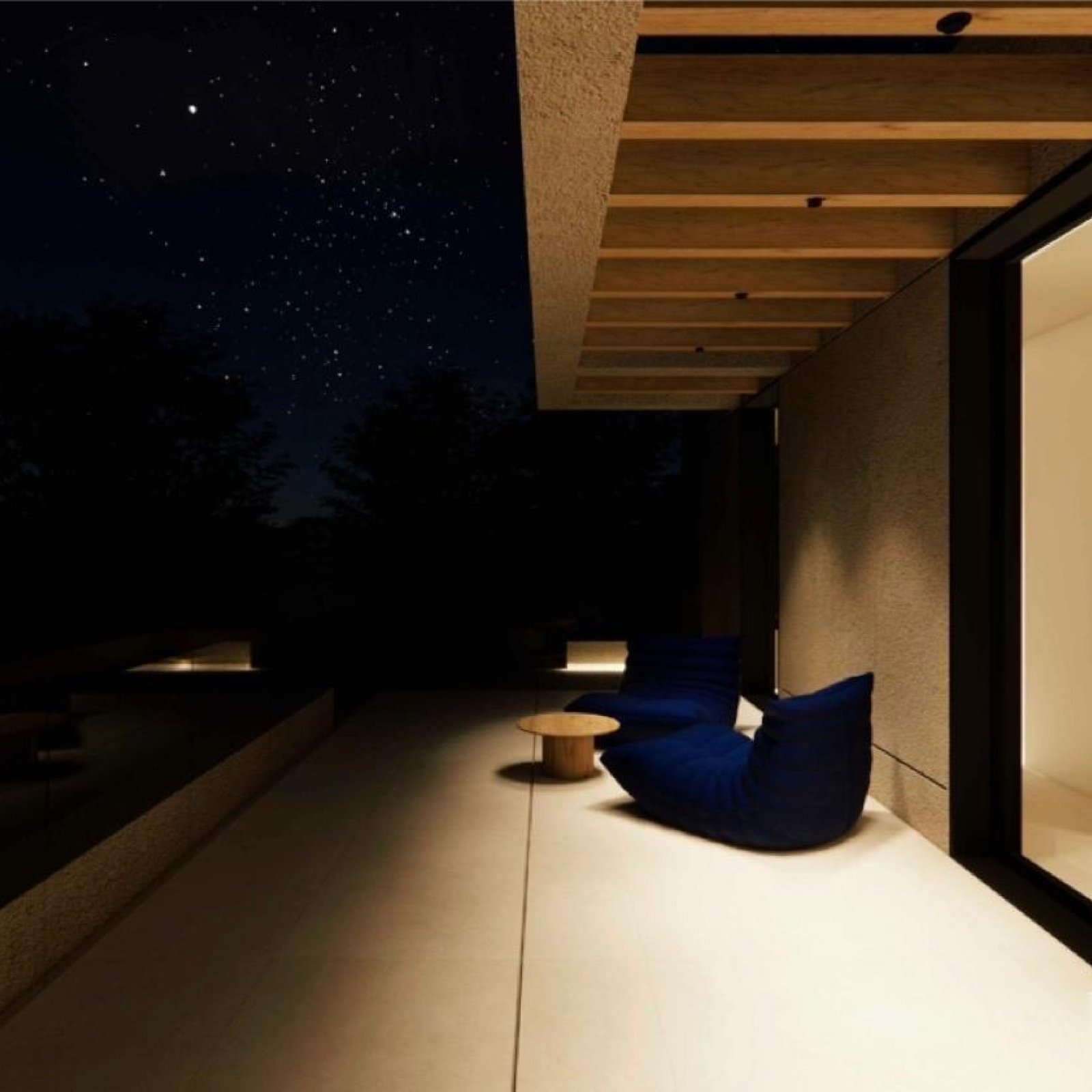Nieuwbouwwoning met luxe villa met uitzicht op zee in La Alberca Polop-12
