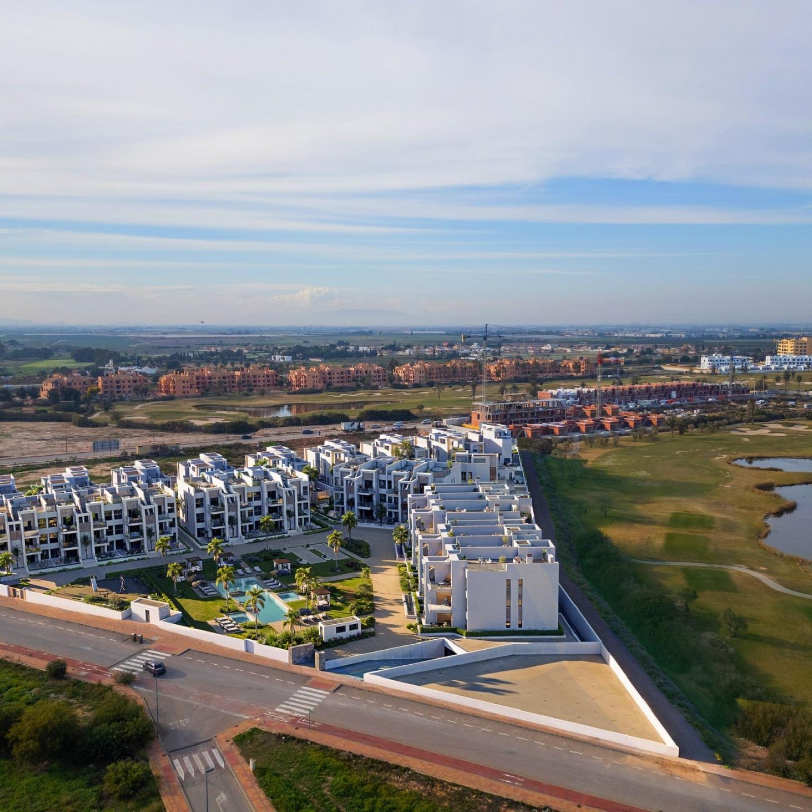 Nieuwbouw resortappartementen bij La Serena Golf-Los Alcazares vlakbij het strand-4