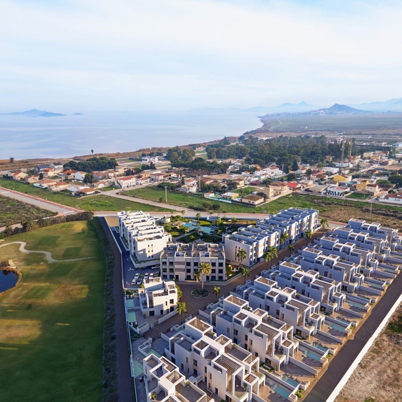 Nieuwbouw resortappartementen bij La Serena Golf-Los Alcazares vlakbij het strand-5