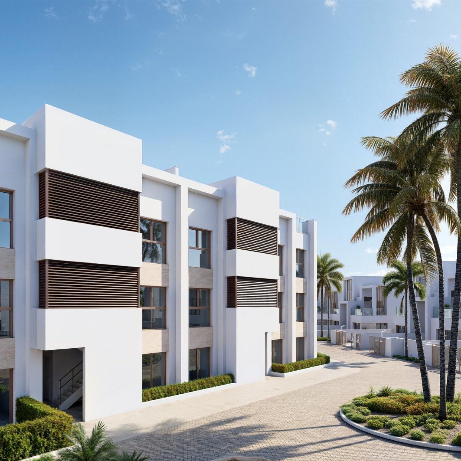 Nieuwbouw resortappartementen bij La Serena Golf-Los Alcazares vlakbij het strand-9