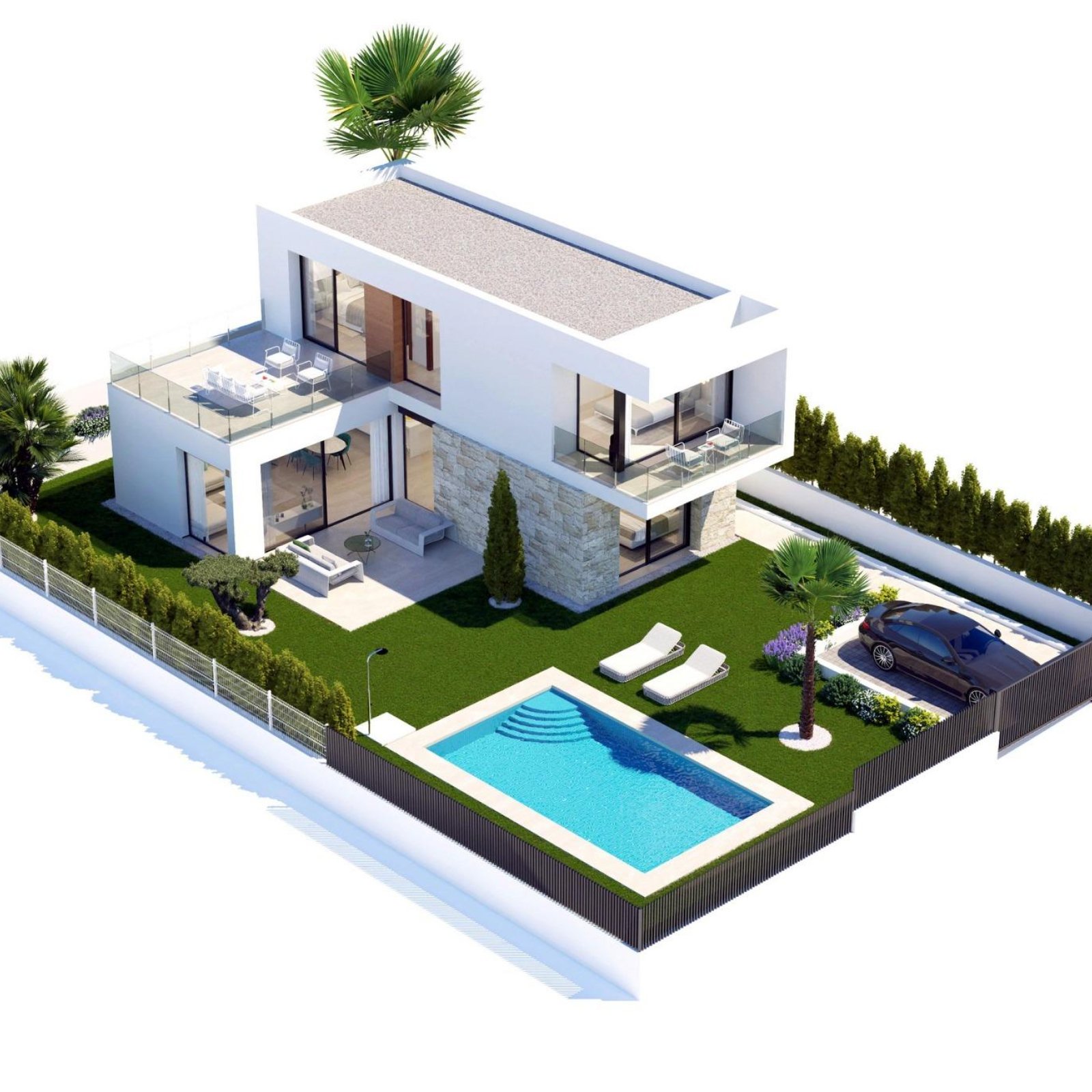 Luxueuze nieuwbouwvilla's in Sierra Cortina, Finestrat-13
