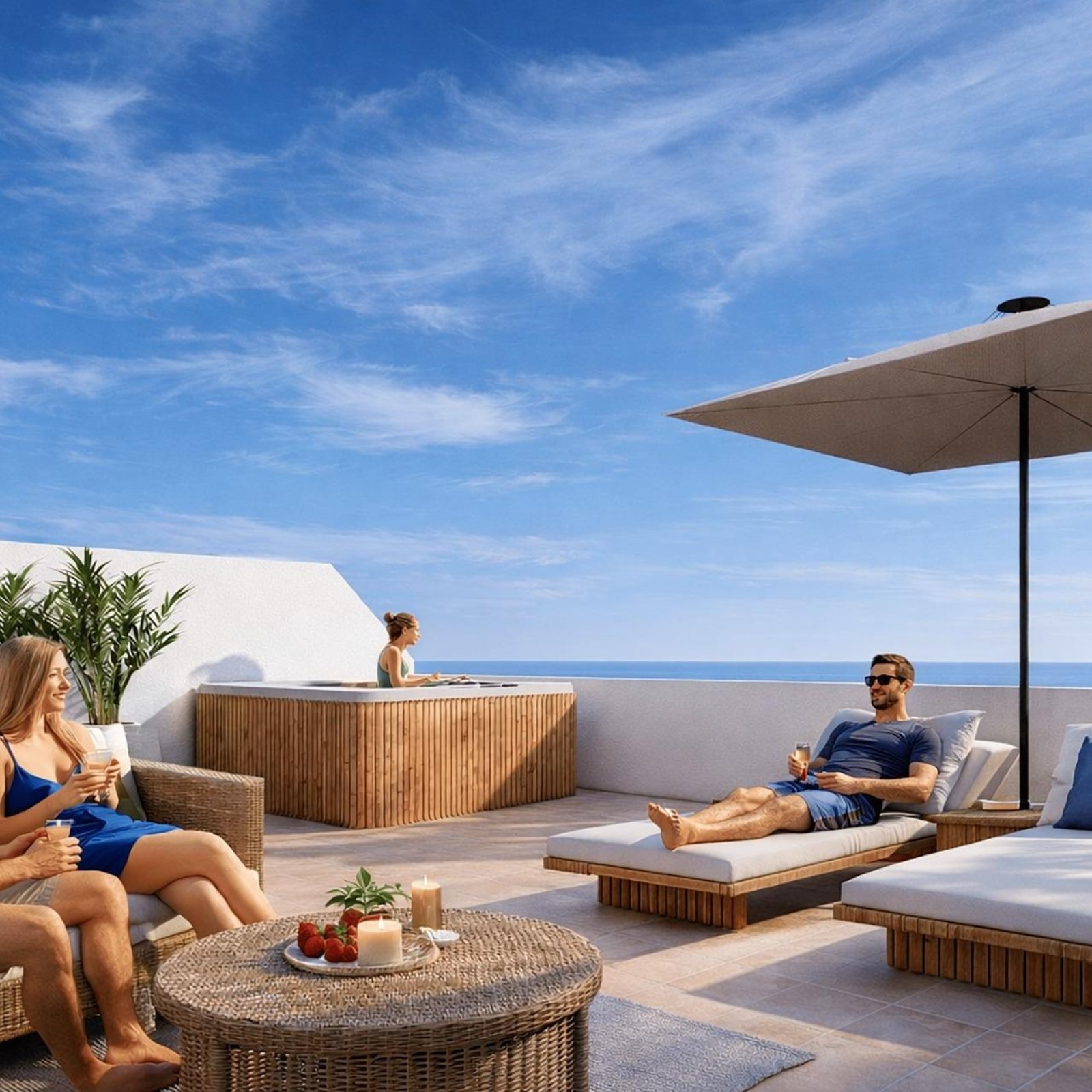 Luxe appartementen aan de golfbaan vlak bij de zee in Los Alcázares, Costa Cálida-23