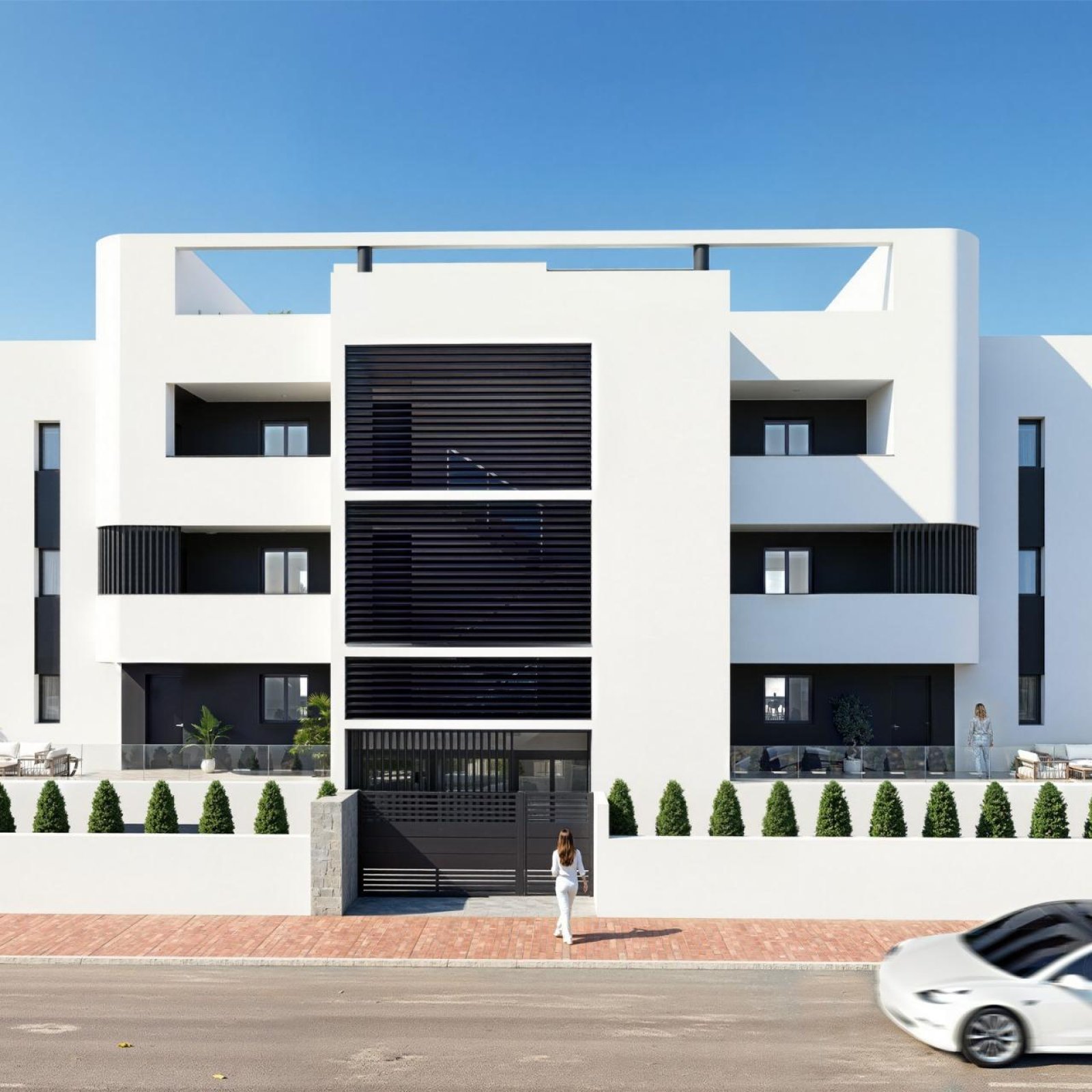 Nieuwbouwappartementen en -villa’s direct aan de golfbaan in La Serena Golf, Los Alcázares-13