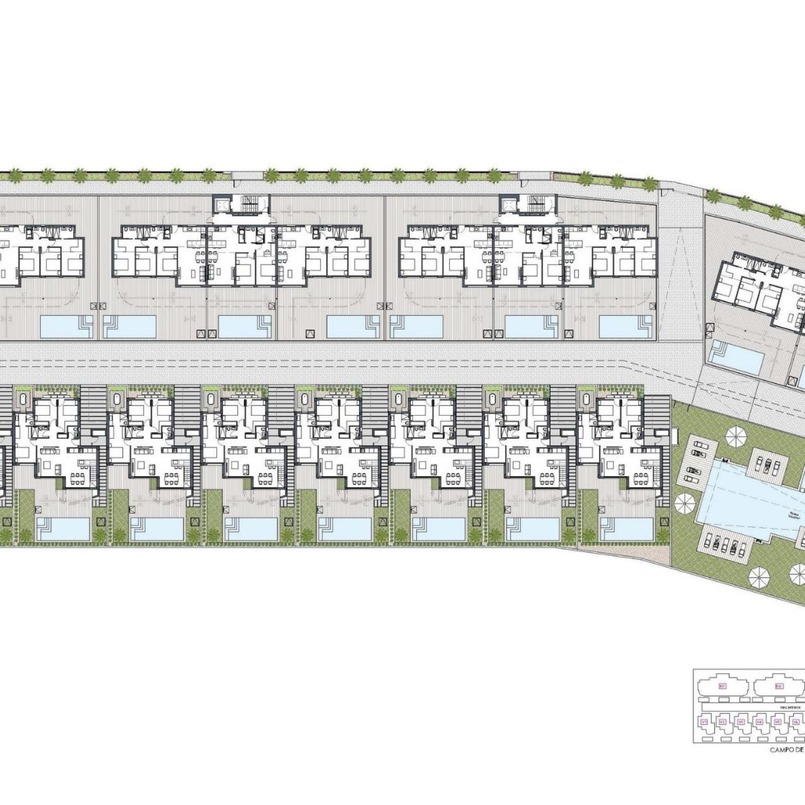 Nieuwbouwappartementen en -villa’s direct aan de golfbaan in La Serena Golf, Los Alcázares-12