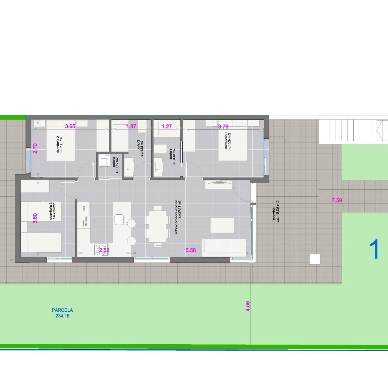 Nieuwbouwwoningen met tuin of solarium vlakbij het strand in Pilar de la Horadada-50