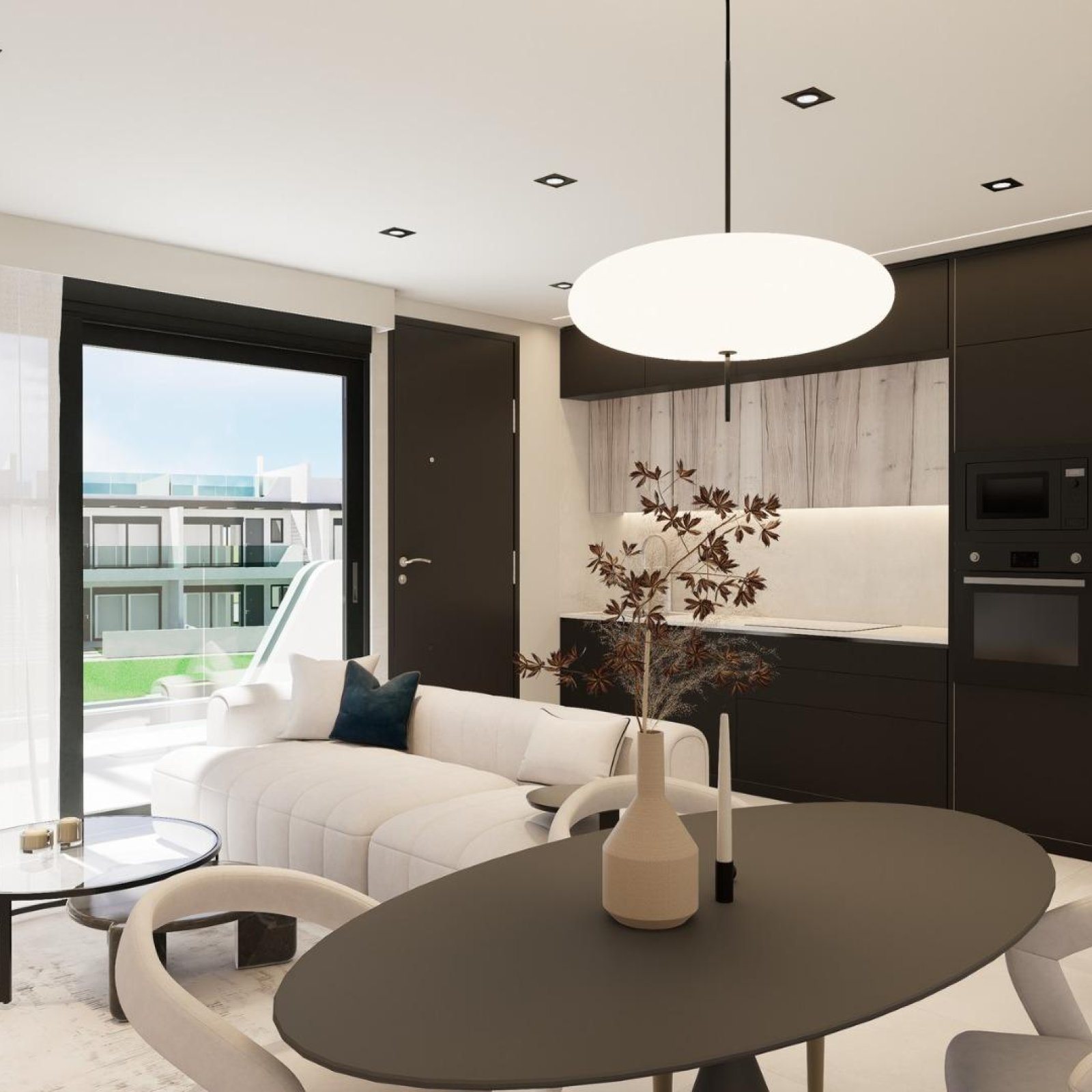 Nieuwbouwwoningen met tuin of solarium vlakbij het strand in Pilar de la Horadada-11