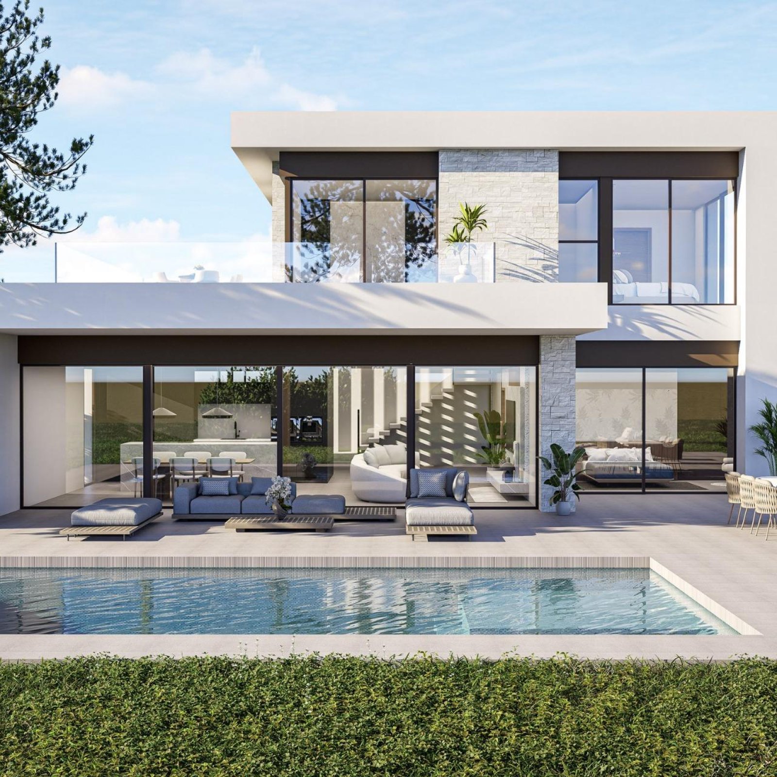 Op maat gebouwde nieuwe villa’s in Pinoso (Alicante): ruime woningen in een natuurlijke omgeving-1