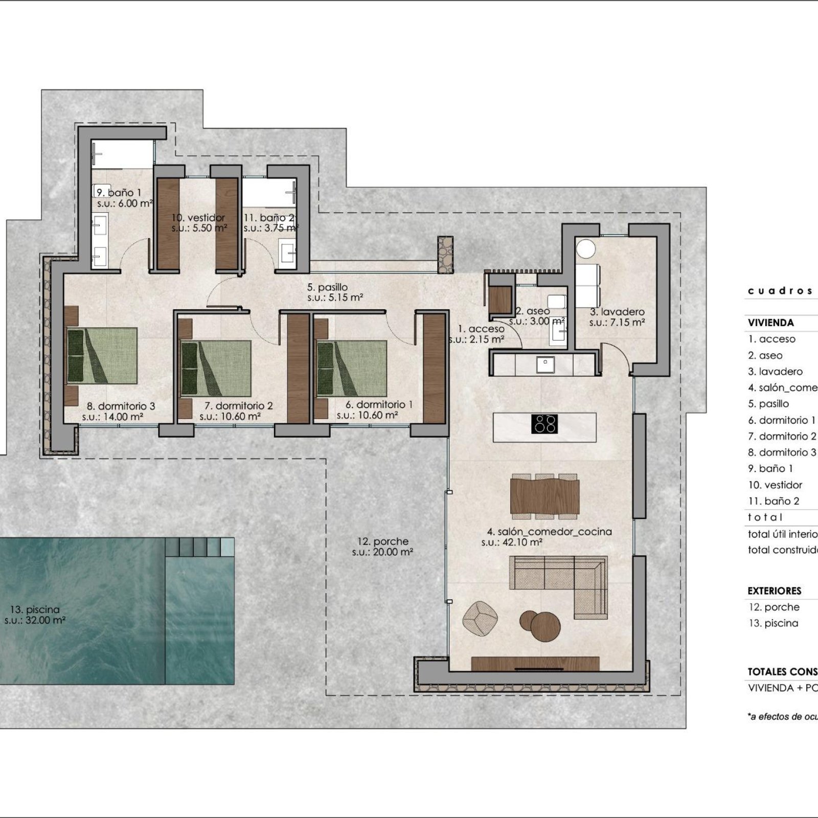 Op maat gebouwde nieuwe villa’s in Pinoso (Alicante): ruime woningen in een natuurlijke omgeving-22