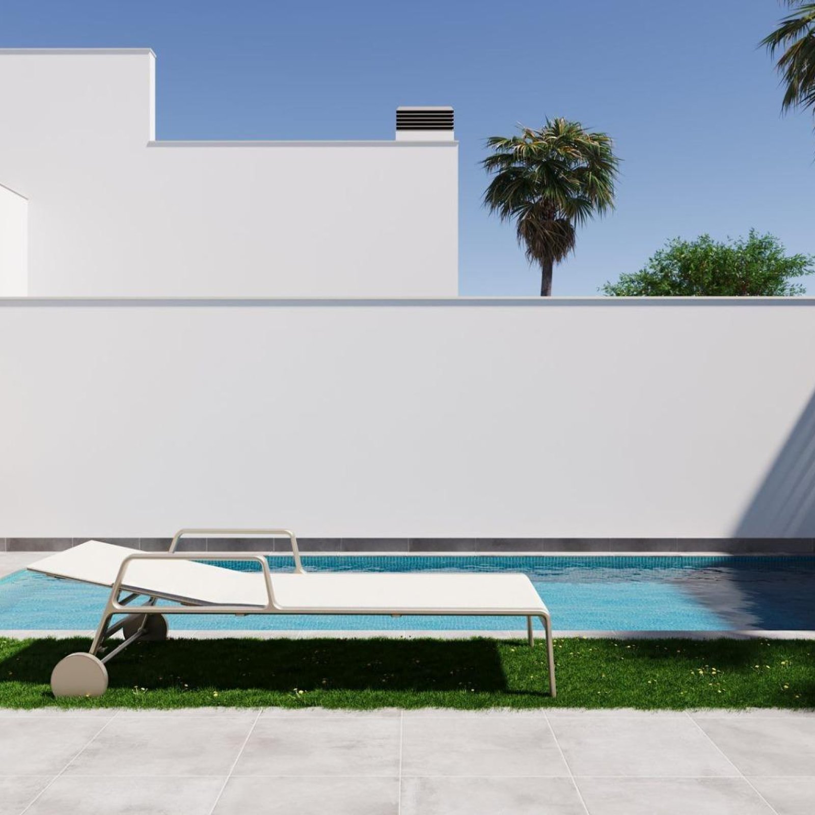 Moderne, nieuw gebouwde halfvrijstaande en rijwoningen met privézwembad in El Alba Resort-Torre Pacheco-7