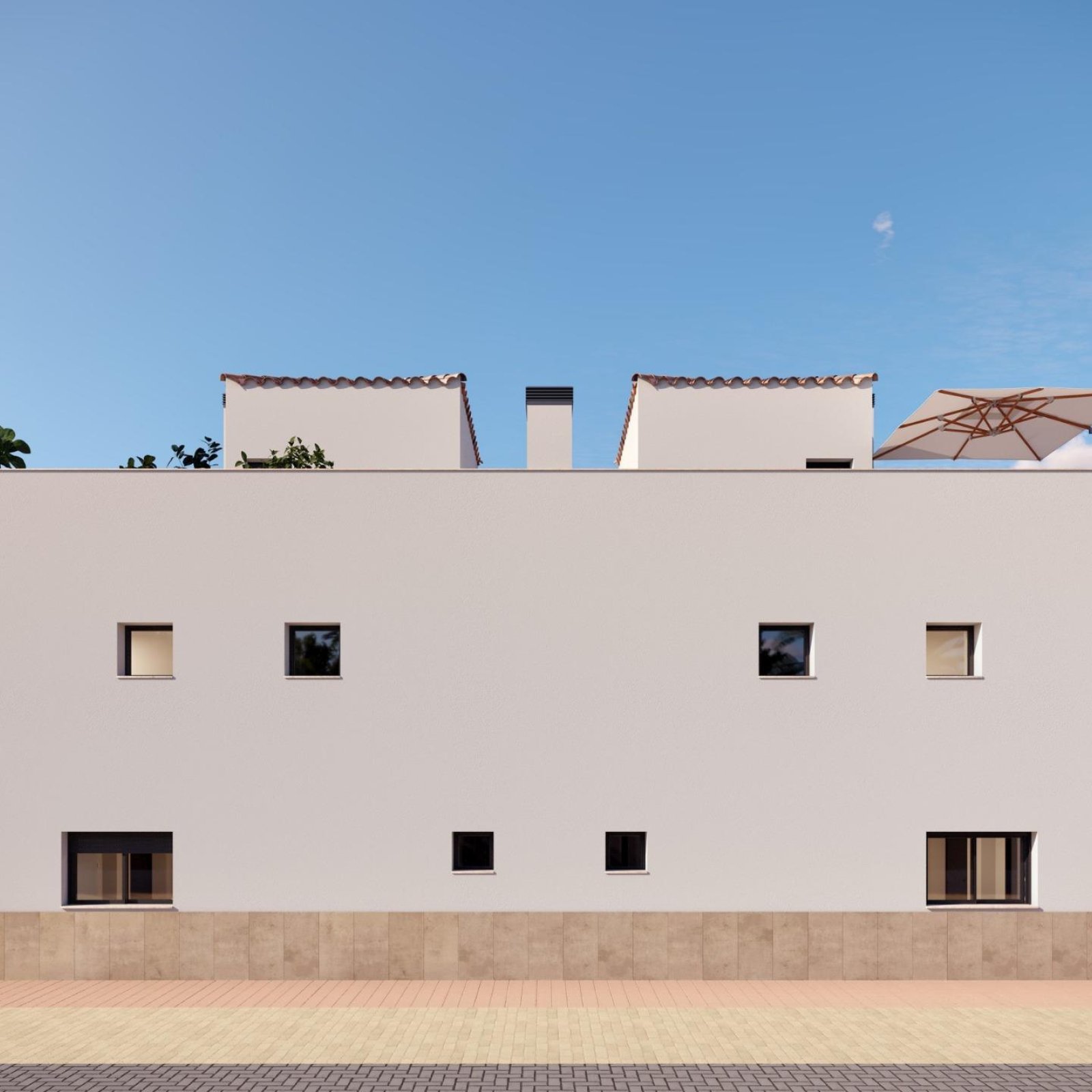 Moderne herenhuizen nabij golfbanen in Santa Rosalia-Murcia-15