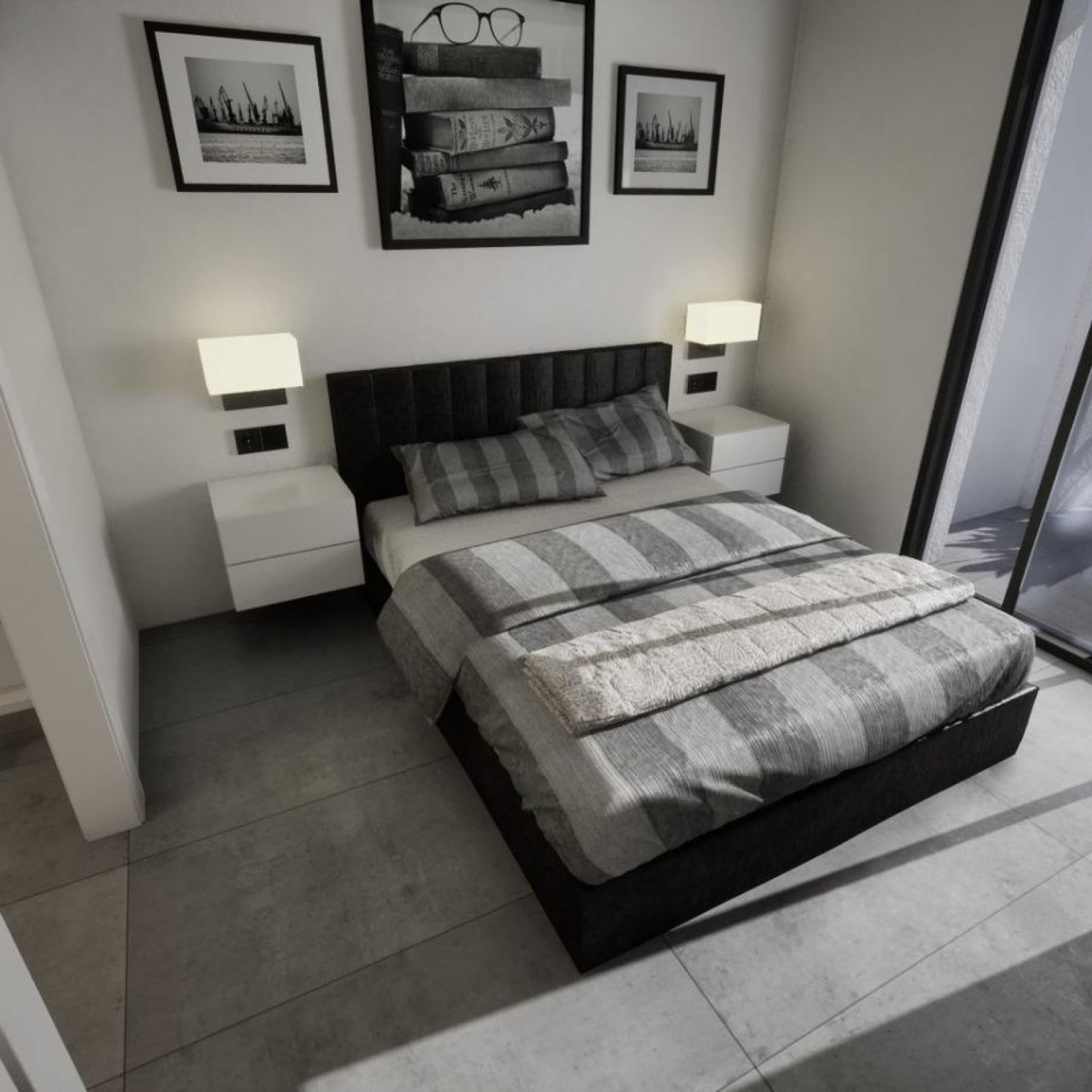Nieuwbouwwoningen: halfvrijstaande hoekvilla’s te koop in Torre Pacheco met privézwembad en solarium-13