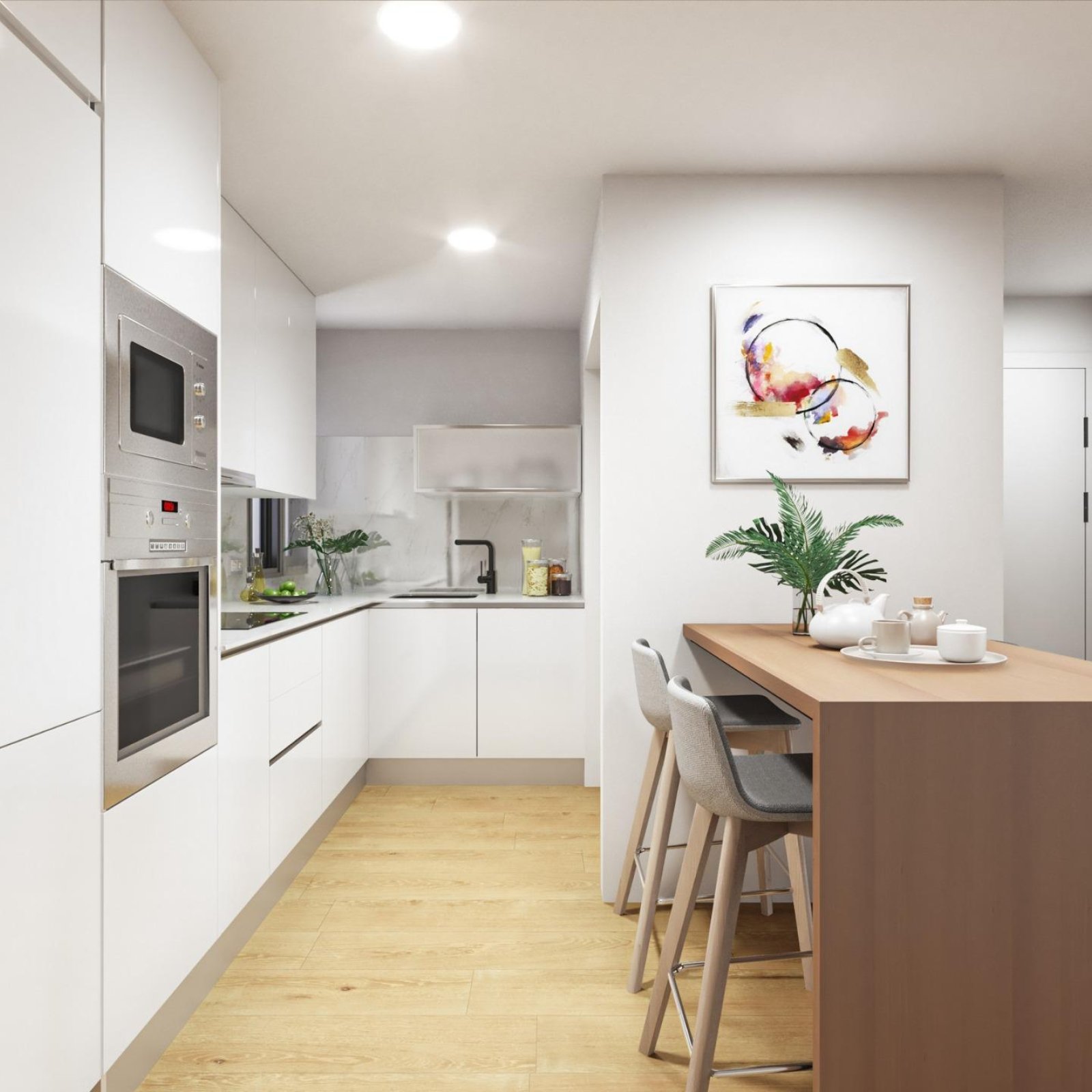 Moderne nieuwbouwwoningen te koop in Torrevieja, op 300 m van Playa del Cura-13