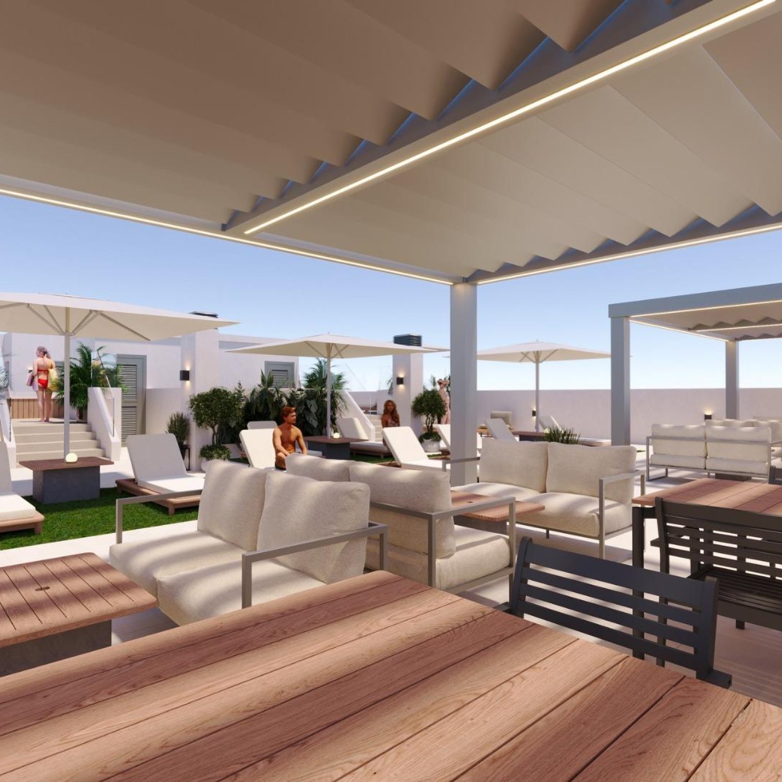 Moderne nieuwbouwappartementen in het centrum van San Miguel de Salinas-31