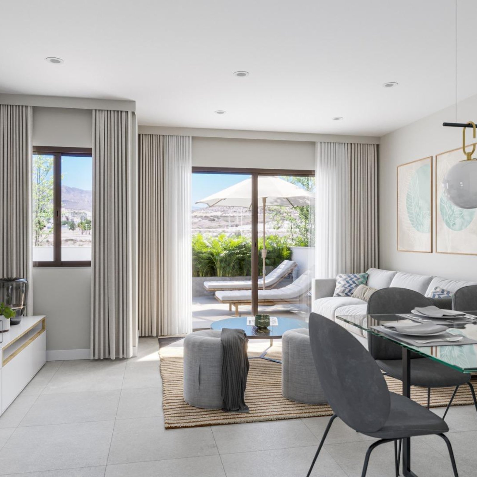 Nieuwbouwwoningen: halfvrijstaande villa’s in Puerto de Mazarrón, vlak bij het strand-2