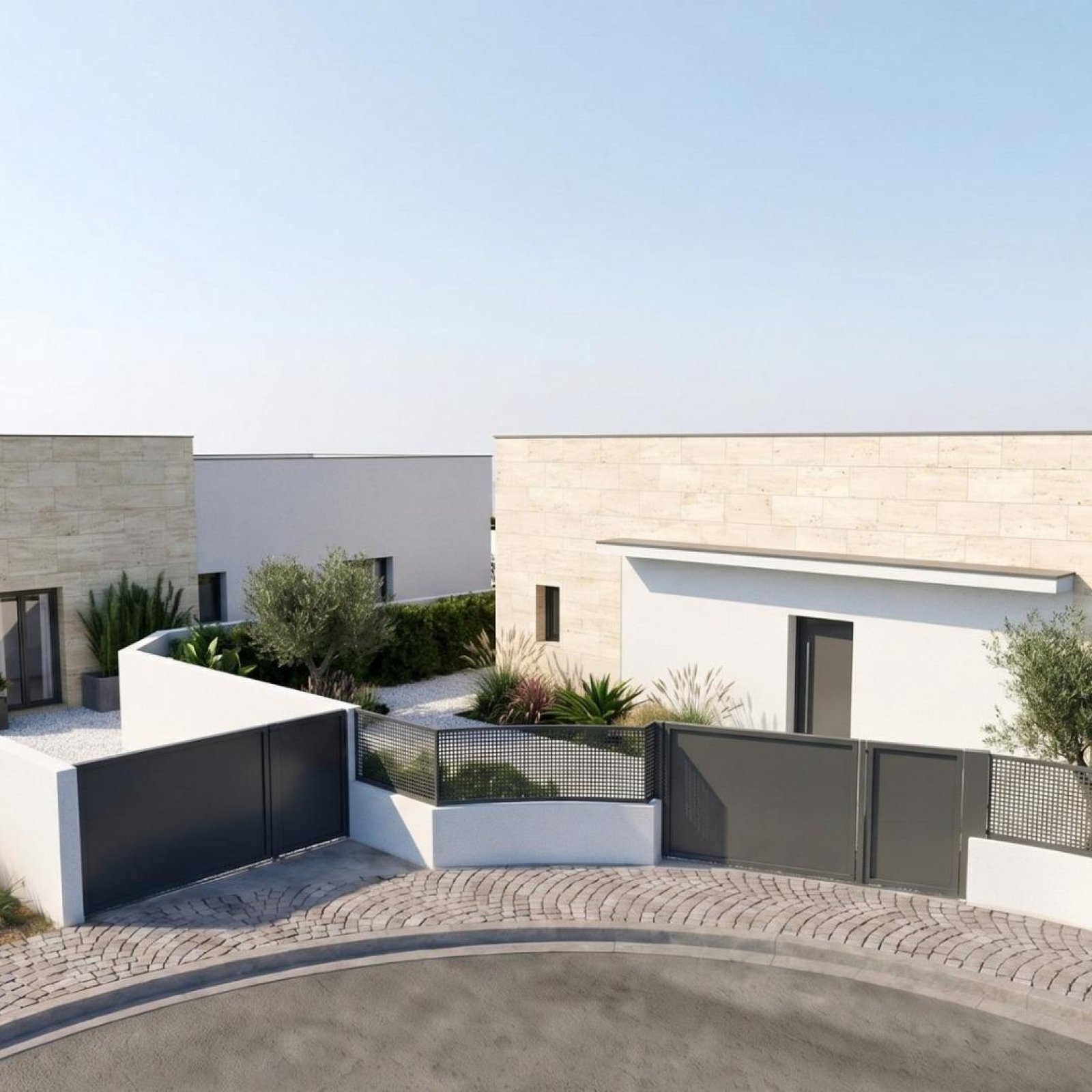 Nieuwbouwproject van 2 vrijstaande villa's met privézwembad in de Country Club van Mazarrón-3