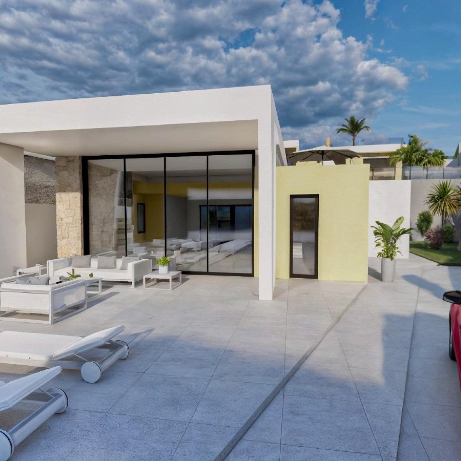 Nieuwbouw gelijkvloerse villa's met privé zwembad in Torrevieja-3