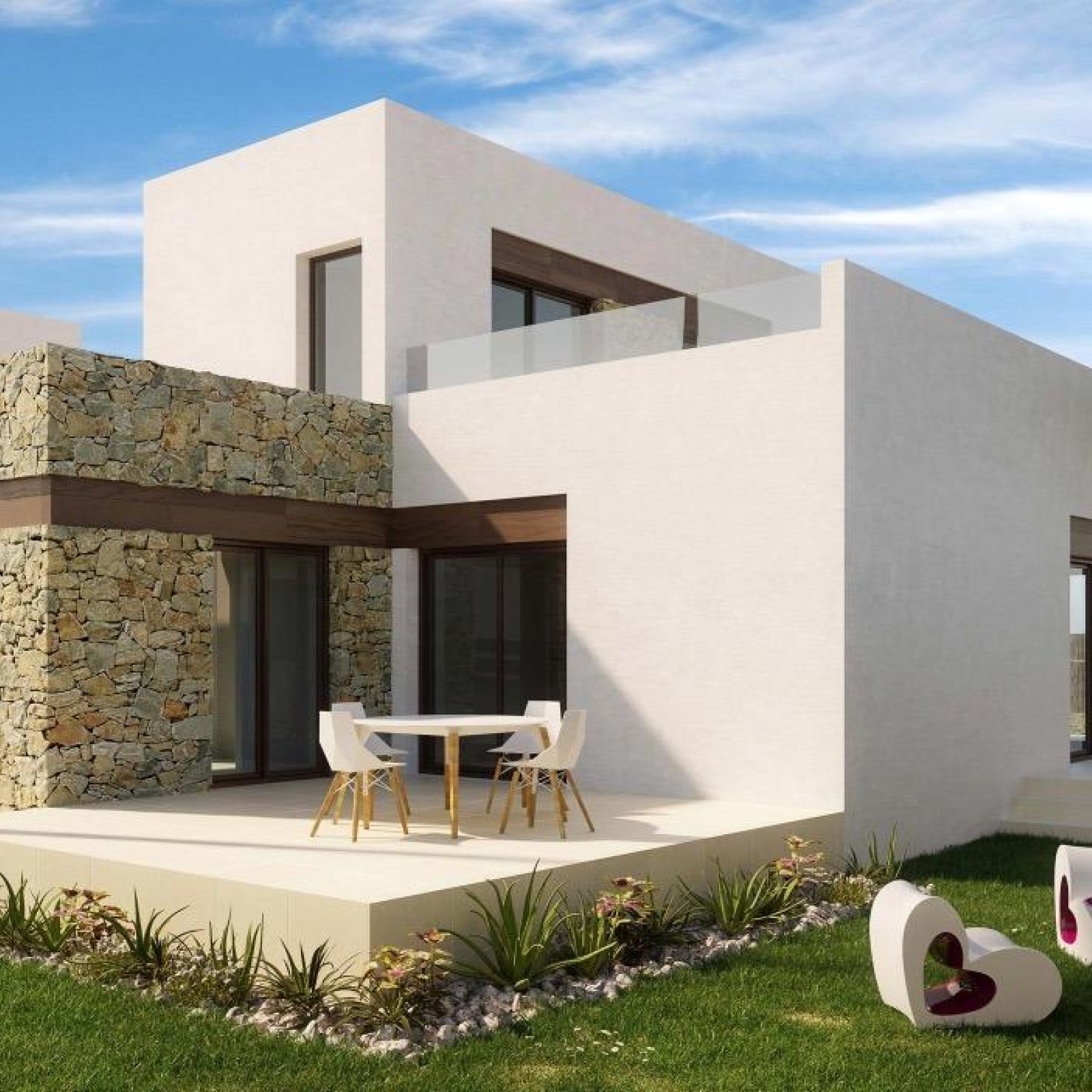Exclusieve moderne villa’s met panoramisch uitzicht in Balcon de Finestrat, Noord-Costa Blanca-16