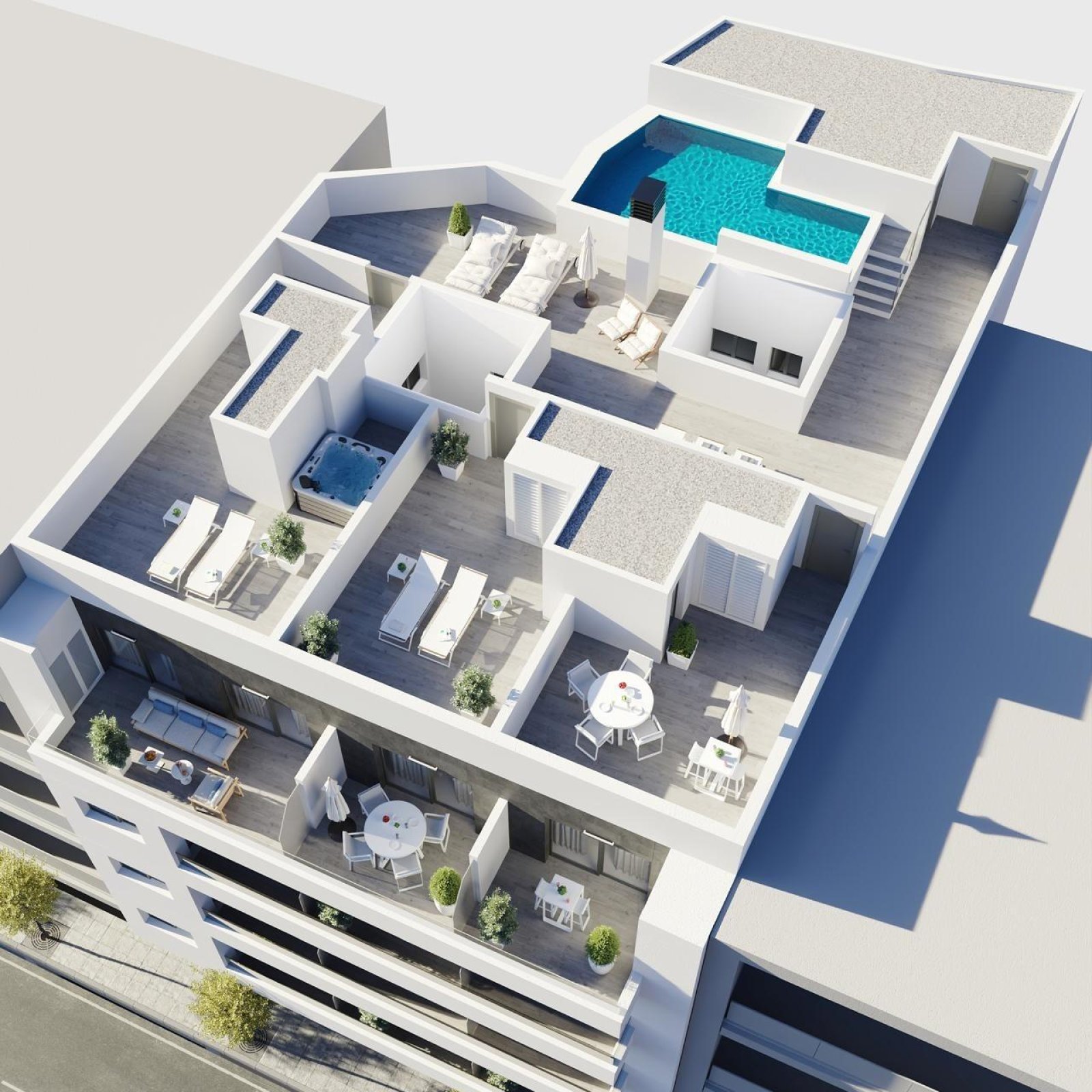 Nieuwbouwappartementen in Torrevieja Op slechts 400 m van Playa del Cura-9