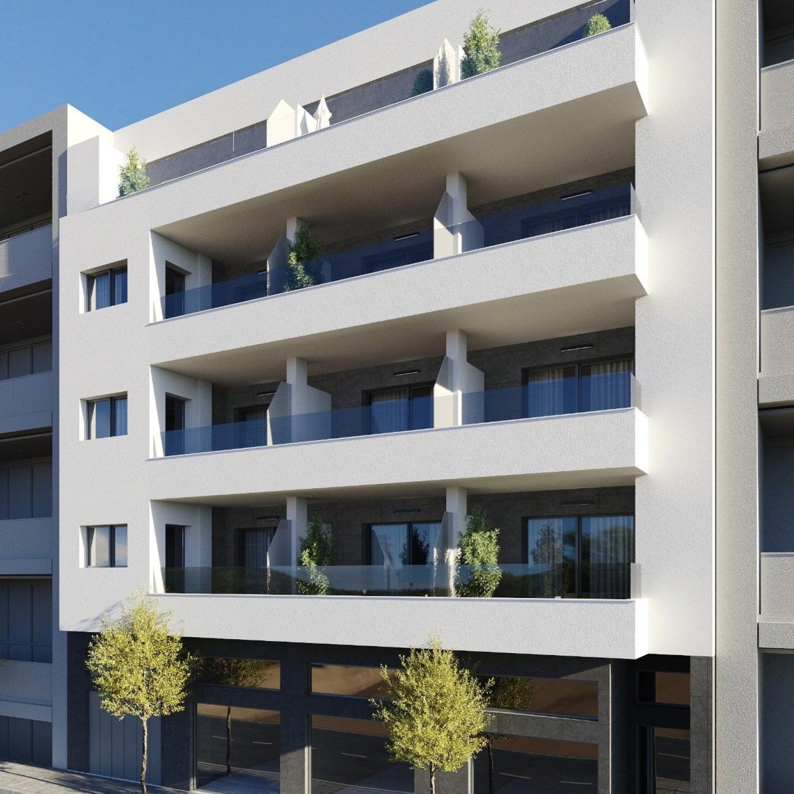 Nieuwbouwappartementen in Torrevieja Op slechts 400 m van Playa del Cura-2