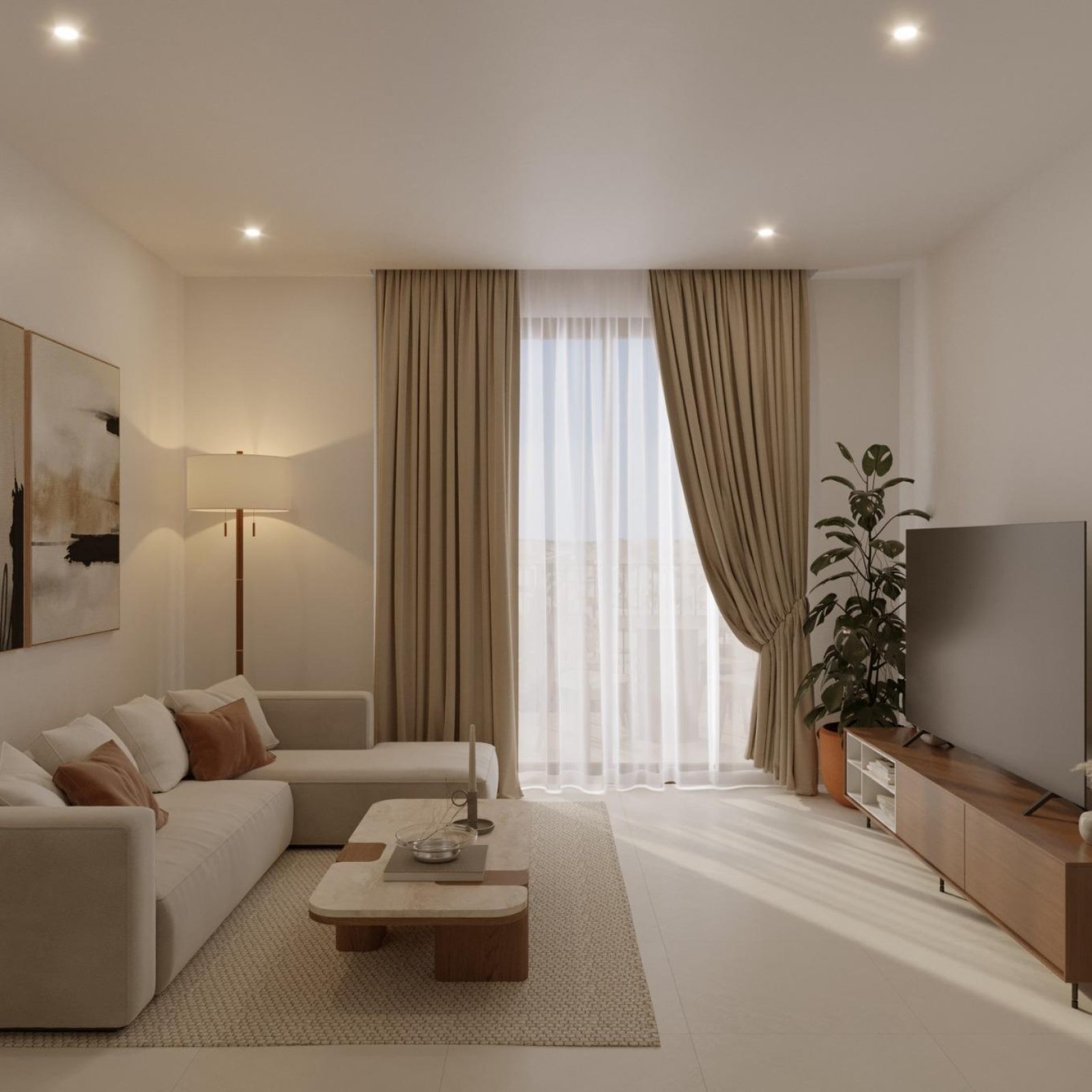 Nieuwbouwwoningen in het hart van Santa Pola, op slechts 600 meter van het strand-4