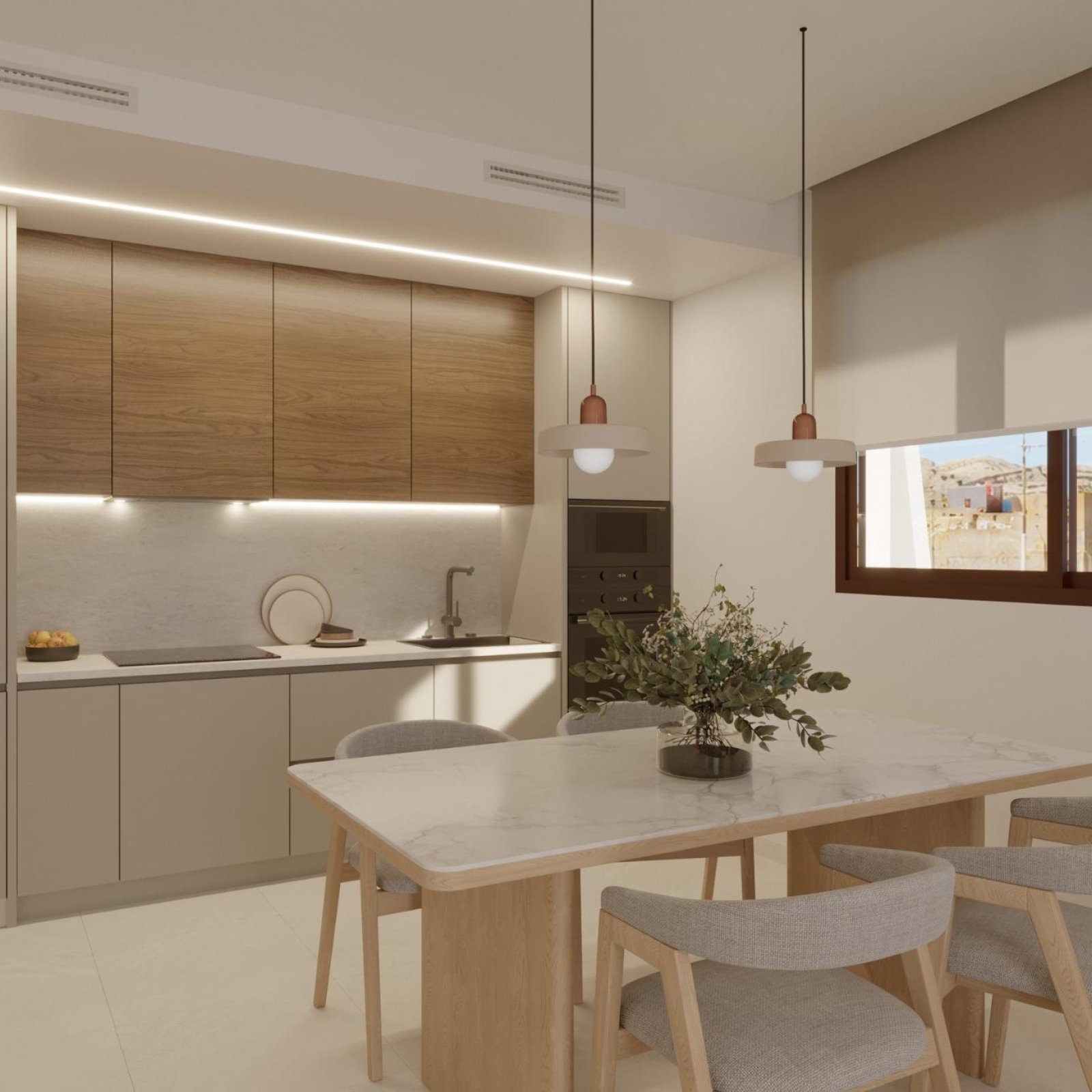 Nieuwbouwwoningen in het hart van Santa Pola, op slechts 600 meter van het strand-5