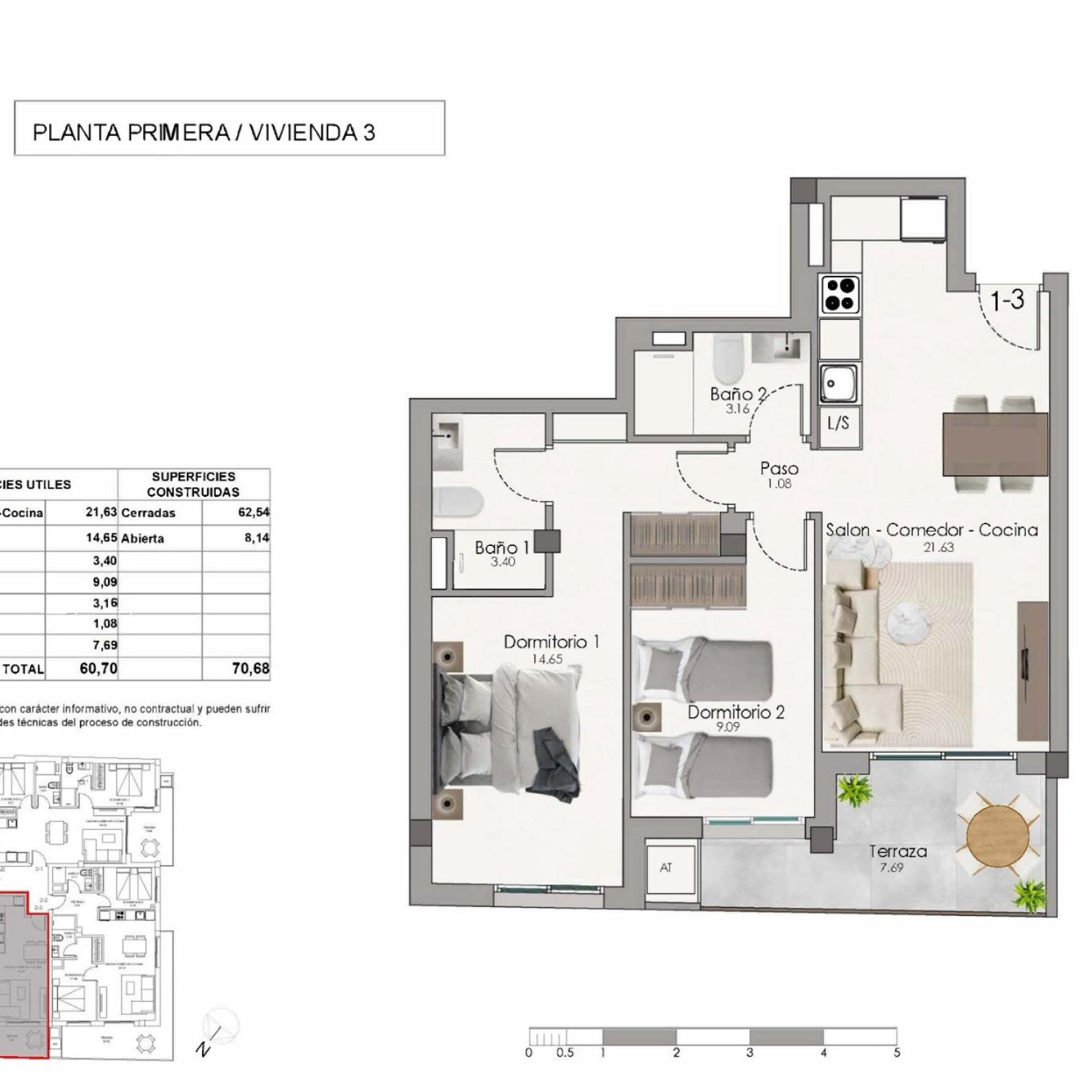 Nieuwbouwwoningen in het hart van Santa Pola, op slechts 600 meter van het strand-8