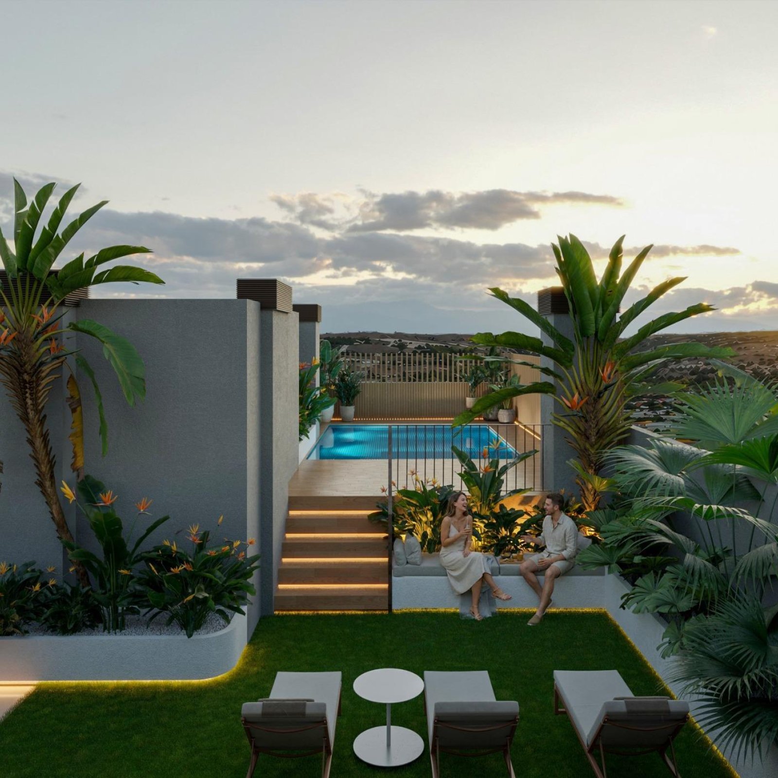 Nieuwbouwwoningen in het hart van Santa Pola, op slechts 600 meter van het strand-1