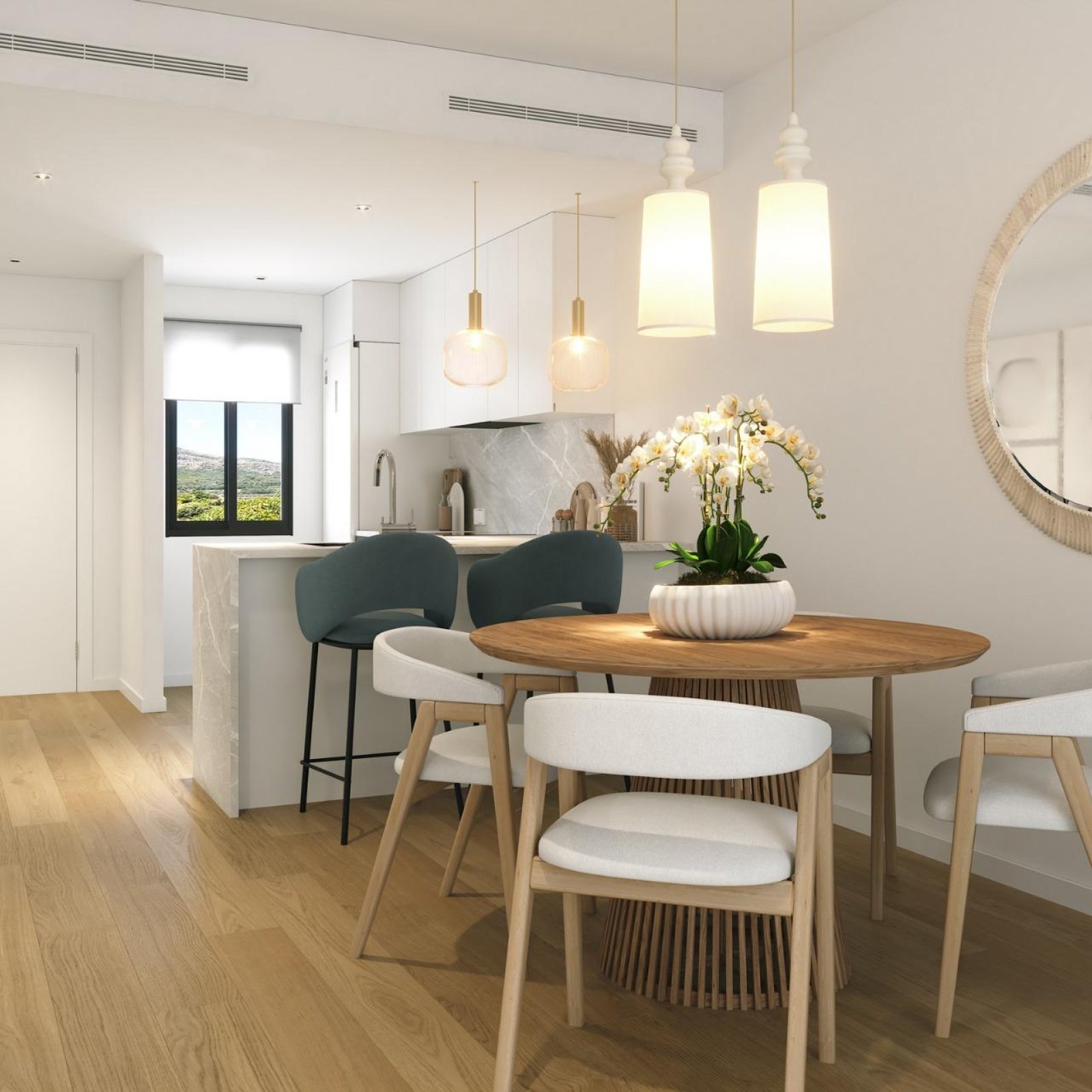 Nieuwbouwappartementen met vrij uitzicht in Alfaz del Pi-13