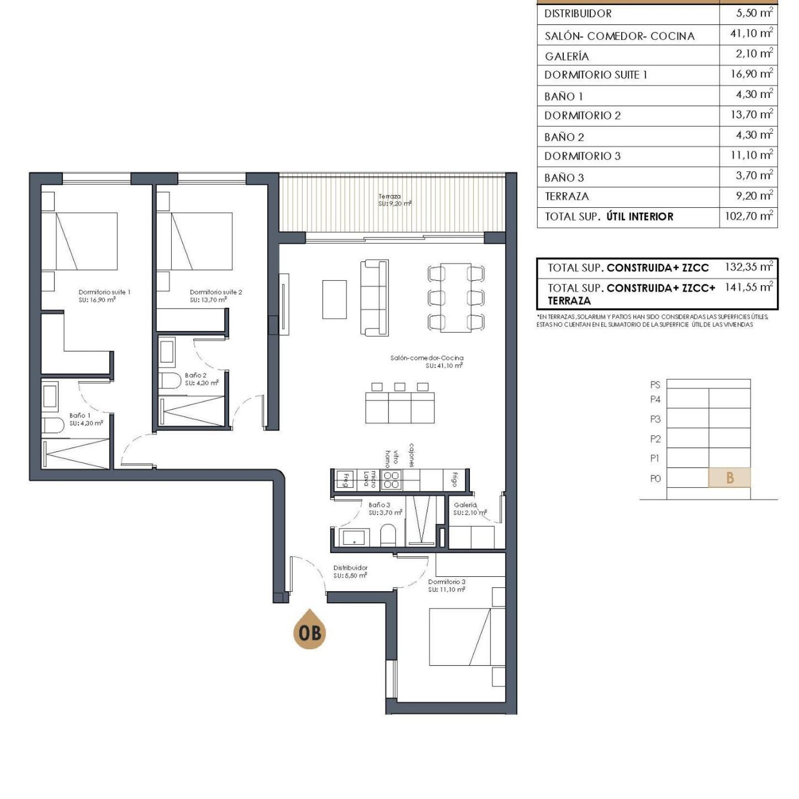 Nieuwbouwwoningen in het centrum van Guardamar del Segura, vlak bij het strand-16