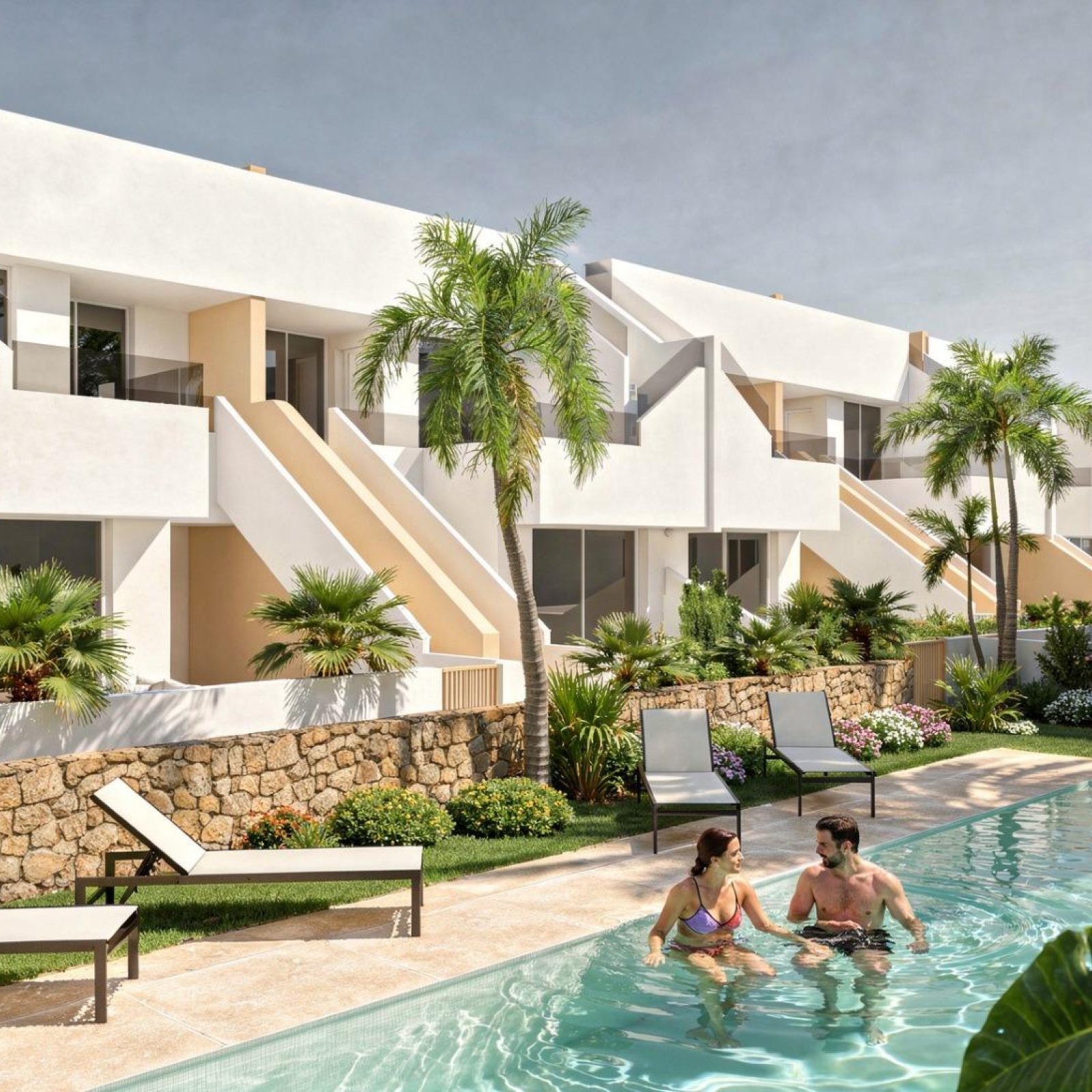 Nieuwbouw Bungalows in Pilar de la Horadada dichtbij het strand en het stadscentrum-2