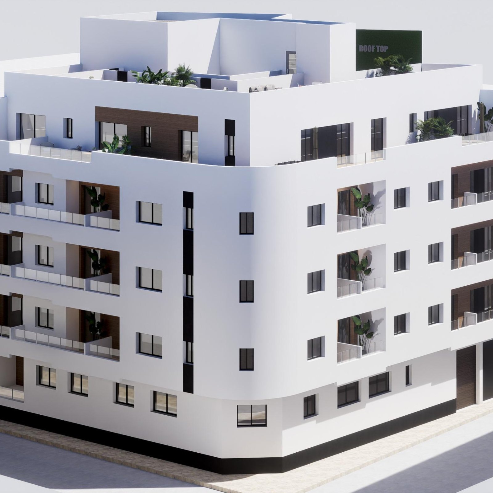 Nieuwbouwwoningen in het centrum van Torrevieja, vlakbij Playa del Cura-15