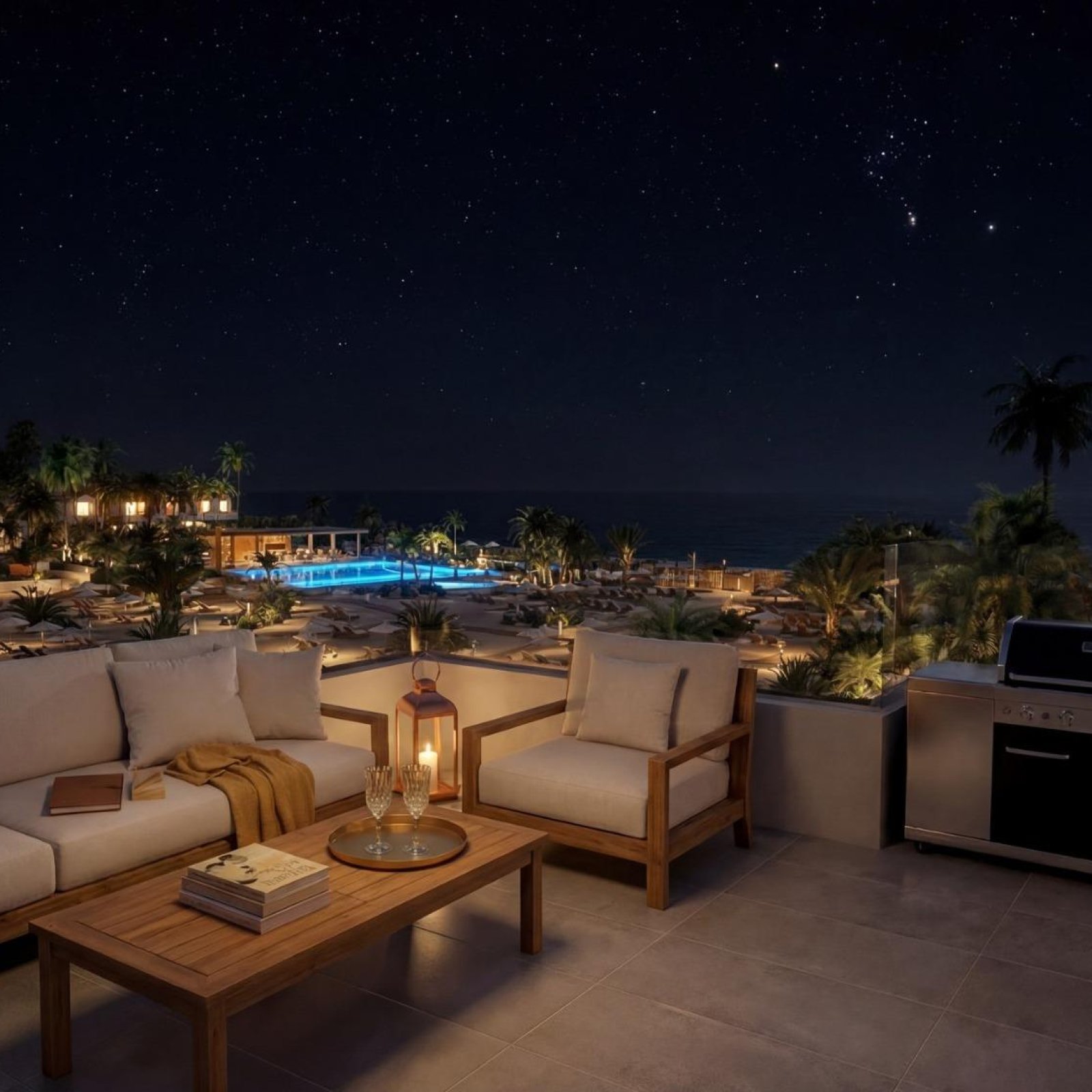 Luxe vakantieappartementen en villa’s met privéstrand aan de kust van Vera Playa-Almería-17