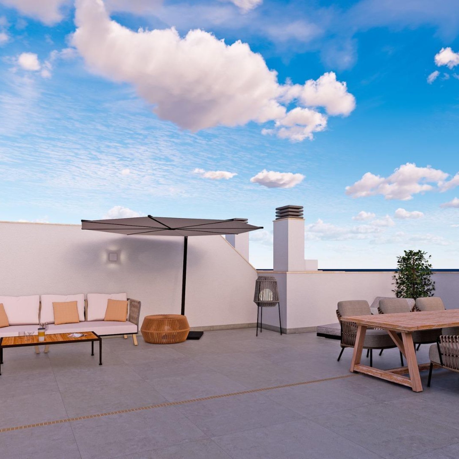 Nieuwbouwproject in Torre de la Horadada, op 500 m van het strand-11