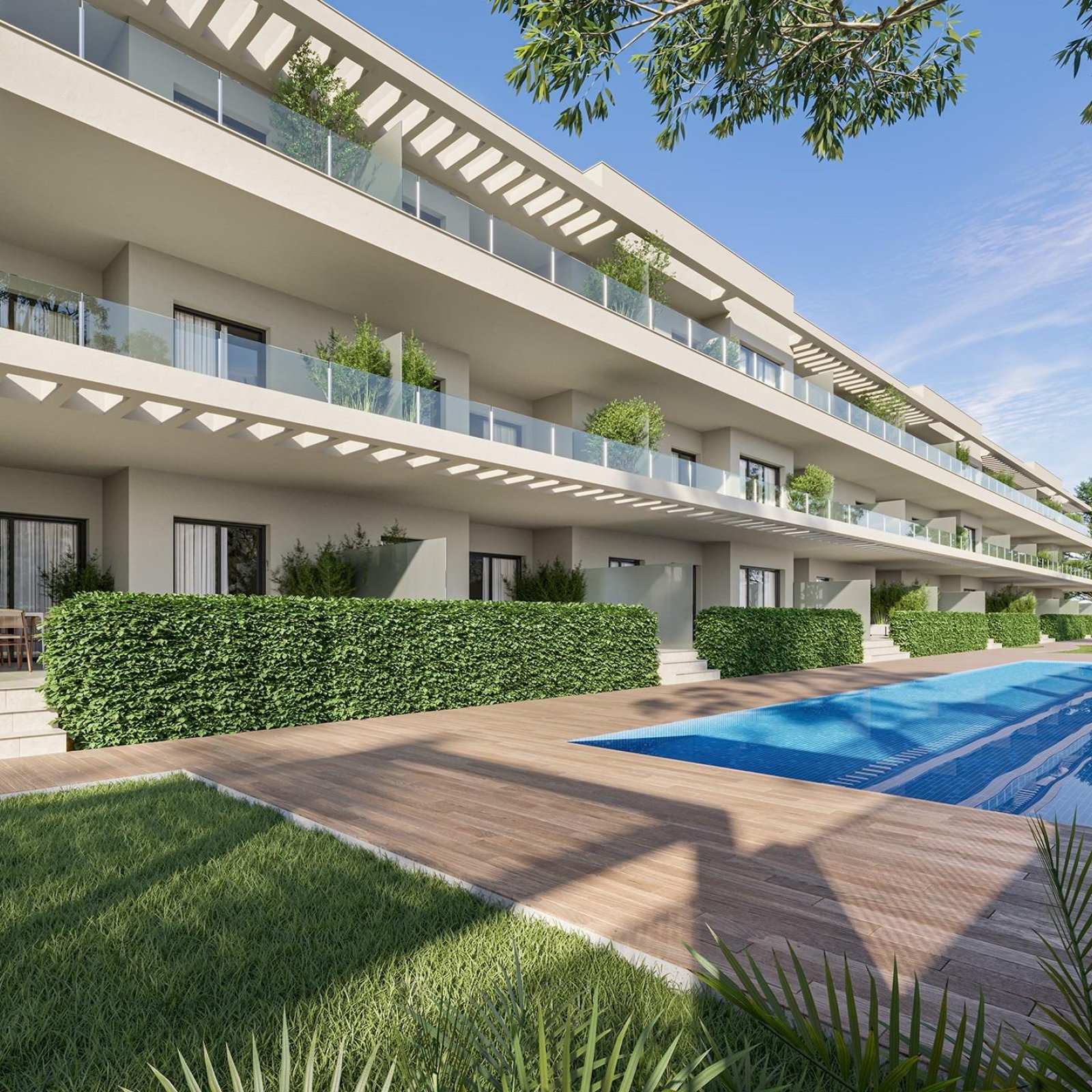 Nieuwbouwwoningen op 250 m van het strand van Los Narejos in Los Alcazares-7