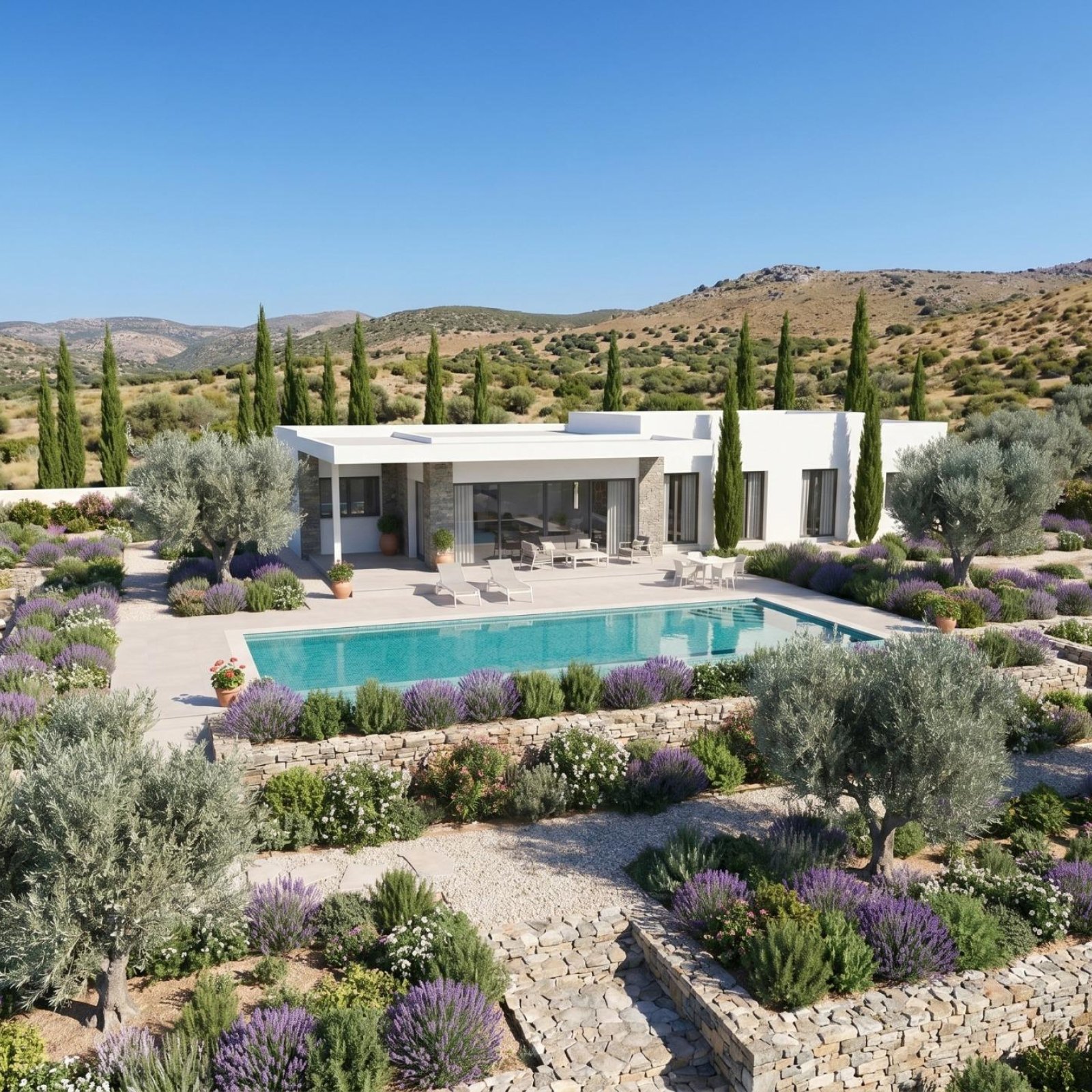 Op maat gebouwde nieuwe villa’s in Pinoso (Alicante): ruime woningen in een natuurlijke omgeving-5