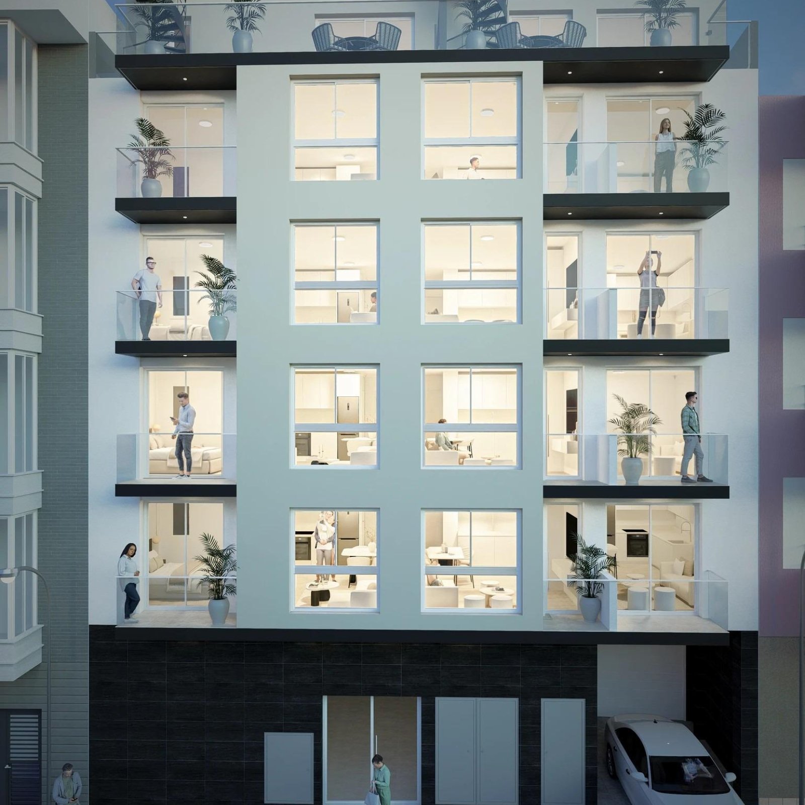 Nieuwbouwwoningen: studio’s en appartementen in het centrum van Torrevieja, vlak bij het strand-8