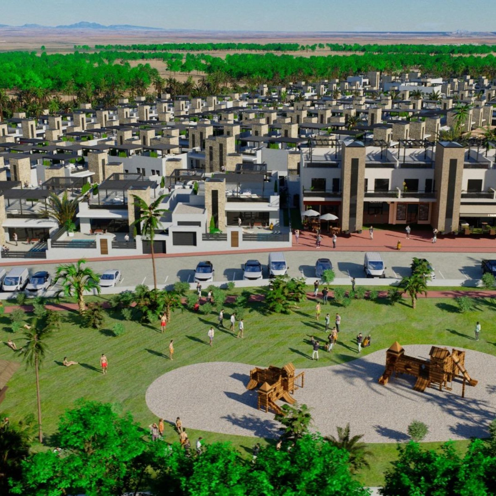 Nieuwbouwproject met appartementen, bungalows en villa’s in Fuente Álamo, Murcia-14