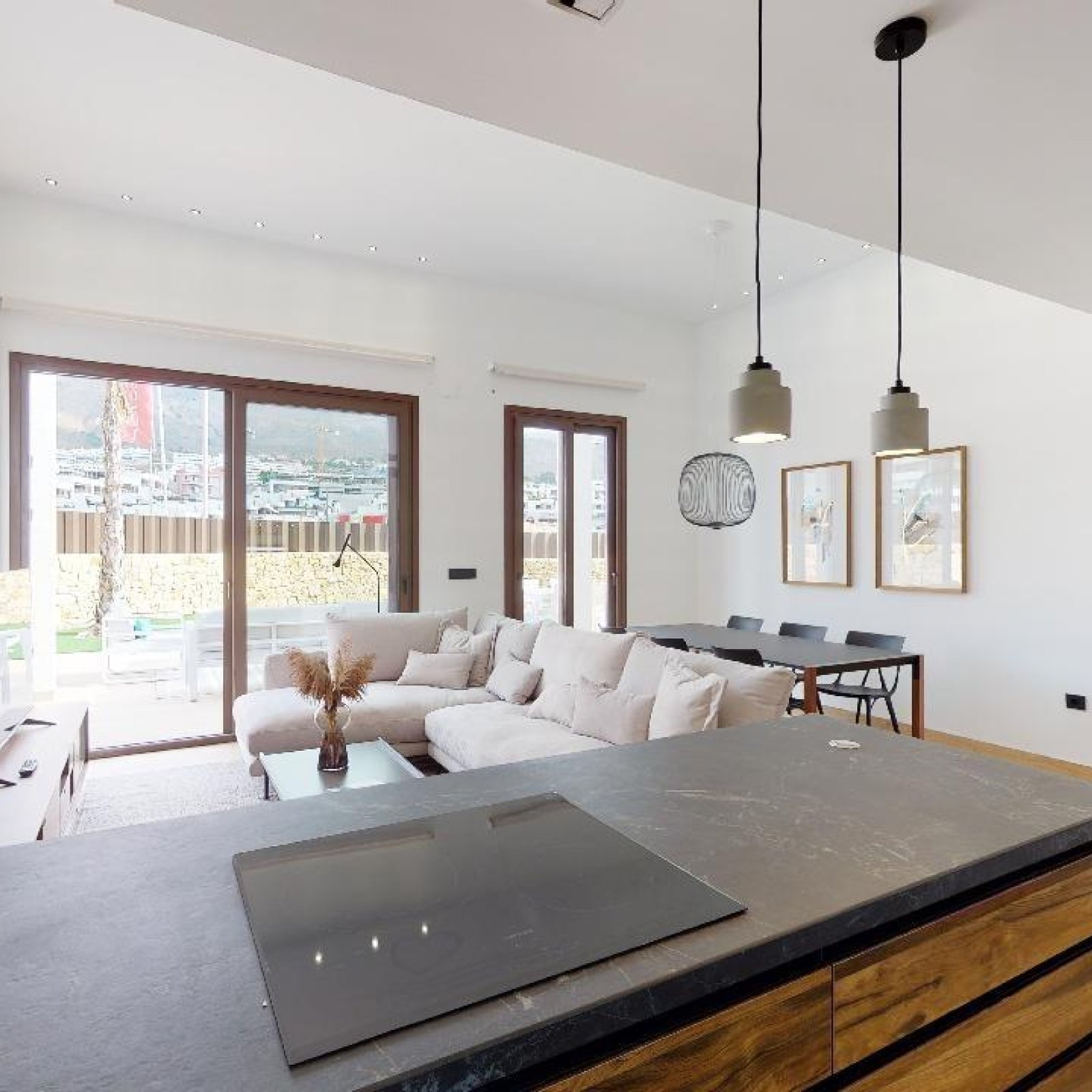 VILLA'S MET UITZICHT OP ZEE IN FINESTRAT !!!-11